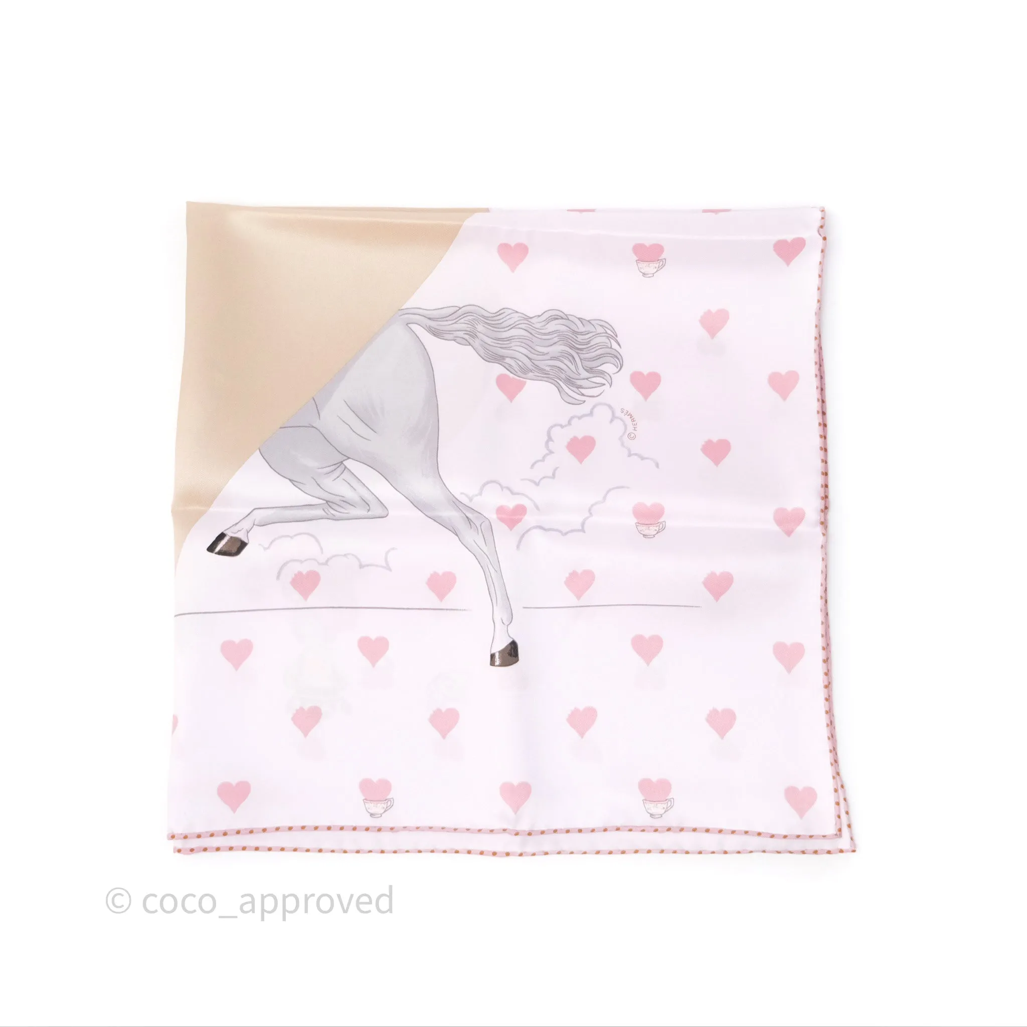 Hermes Tea Time Scarf 70
