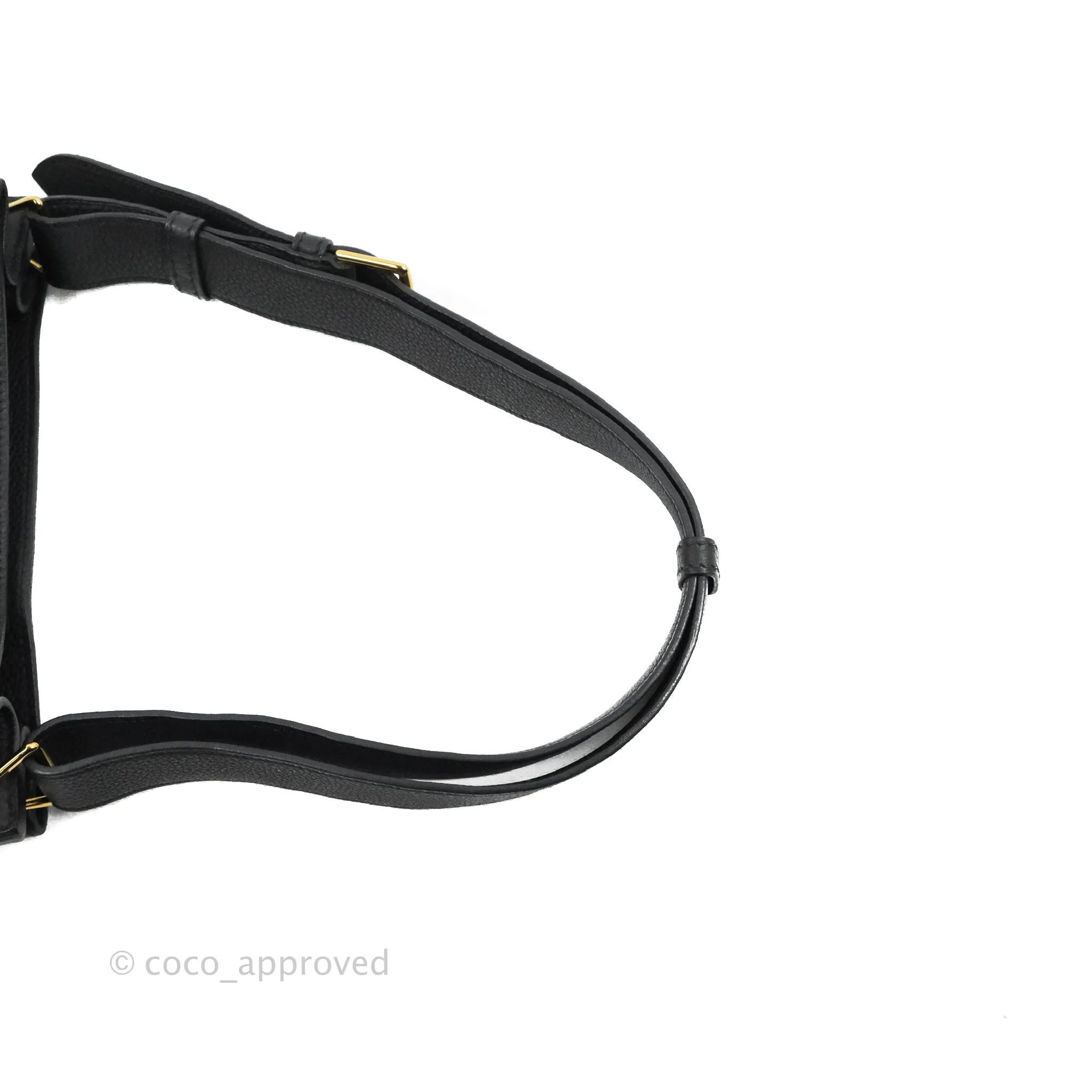 Hermes Togo So Kelly 22 Black Gold Hardware
