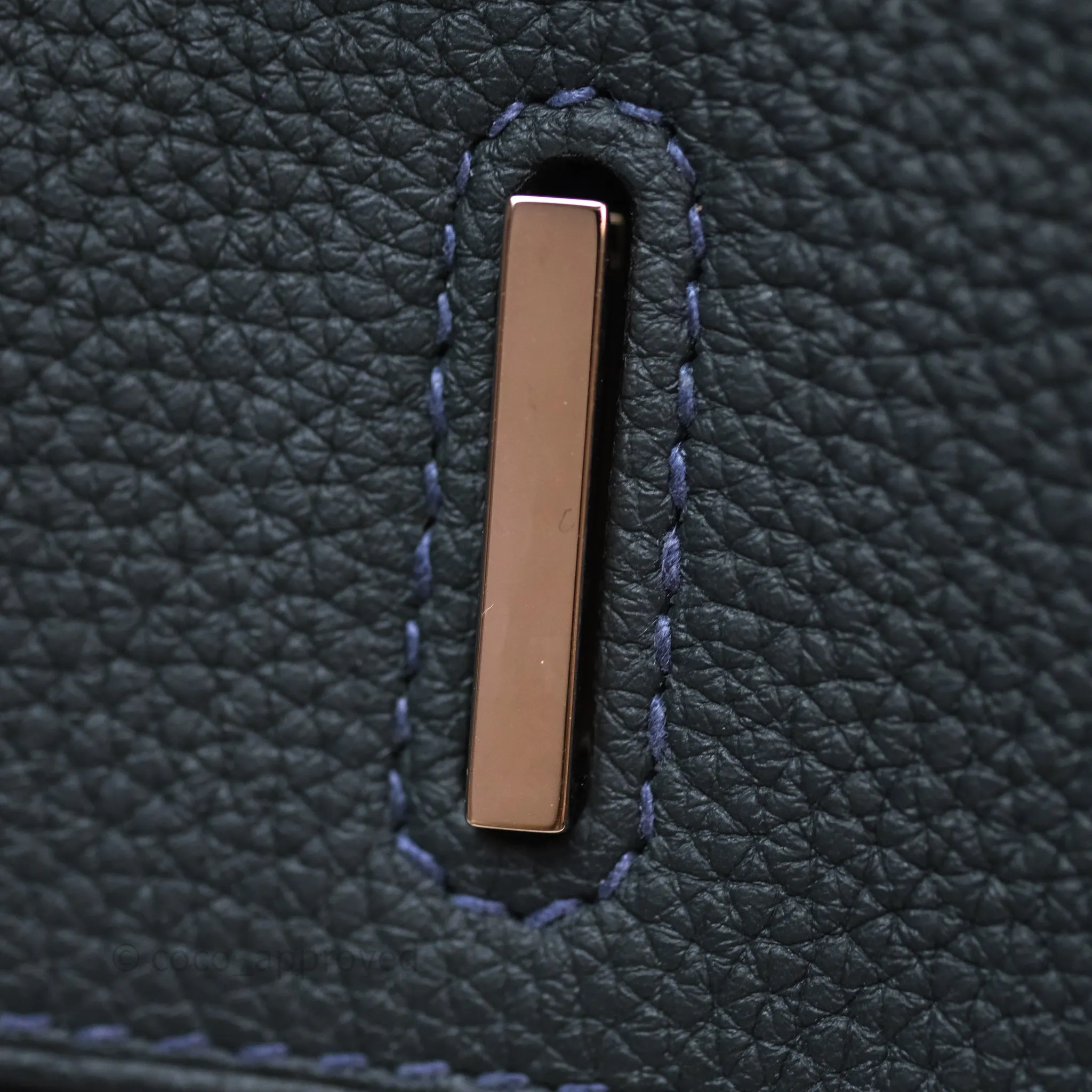 Herms Birkin 30 Vert Rousseau V0 Togo Palladium Hardware