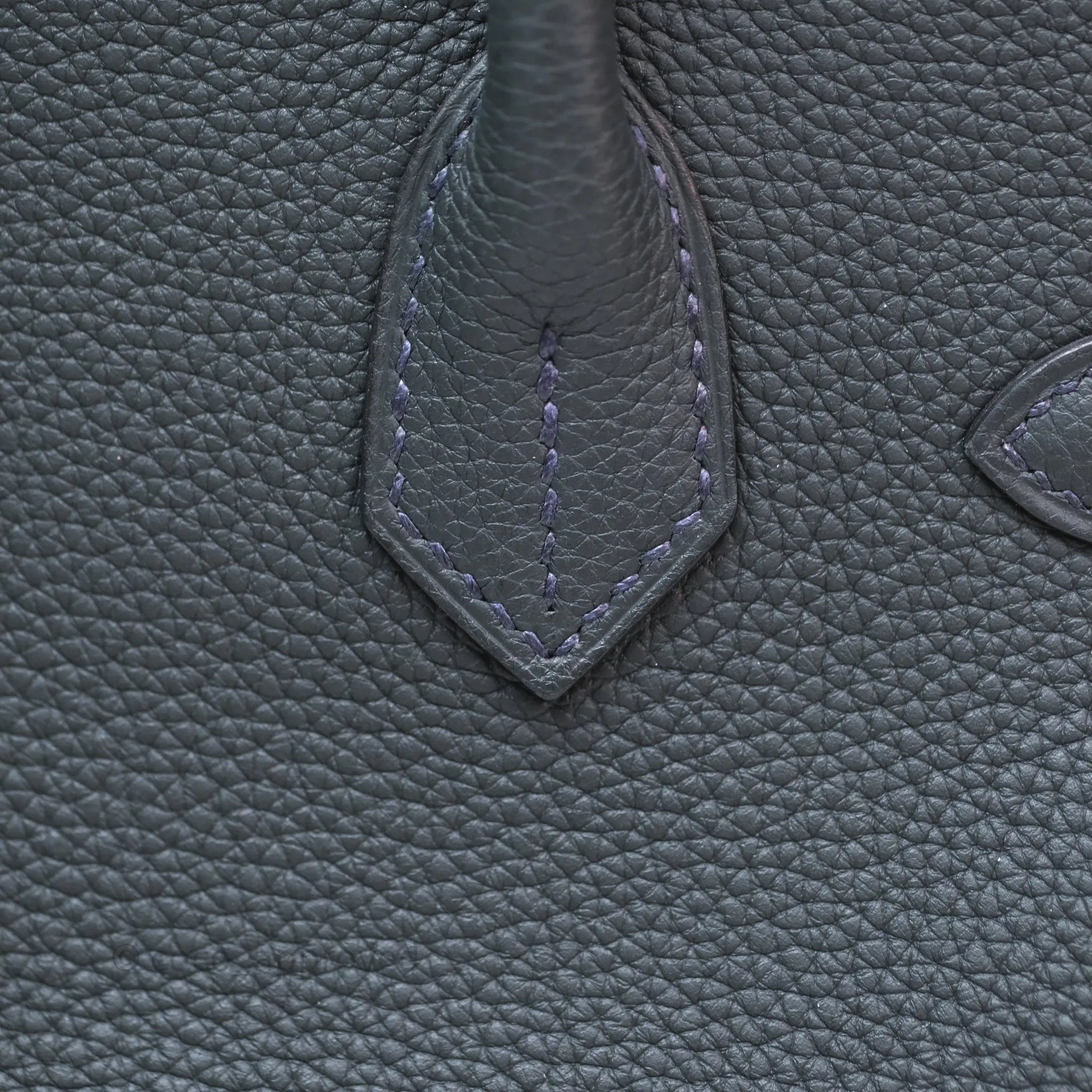 Herms Birkin 30 Vert Rousseau V0 Togo Palladium Hardware