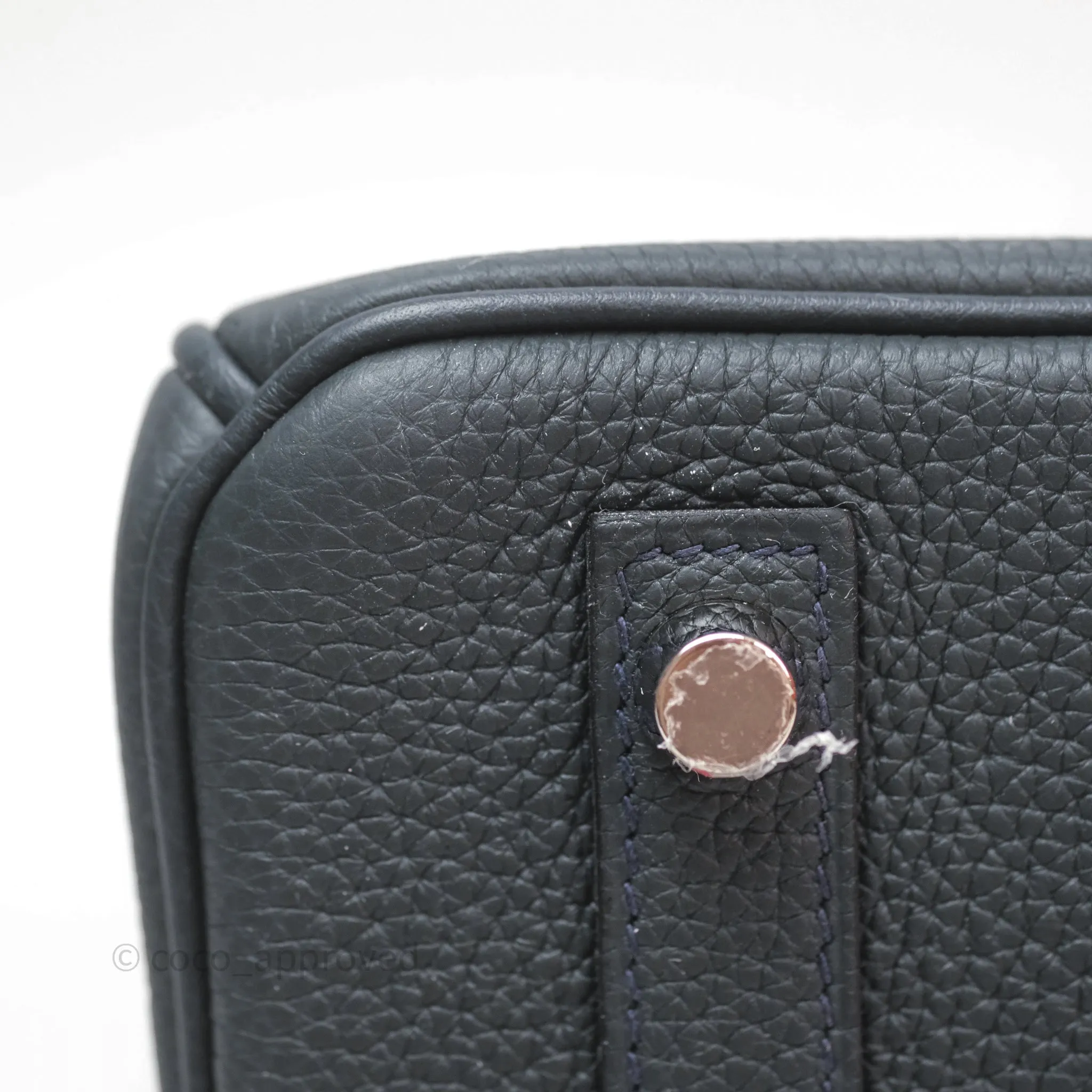Herms Birkin 30 Vert Rousseau V0 Togo Palladium Hardware