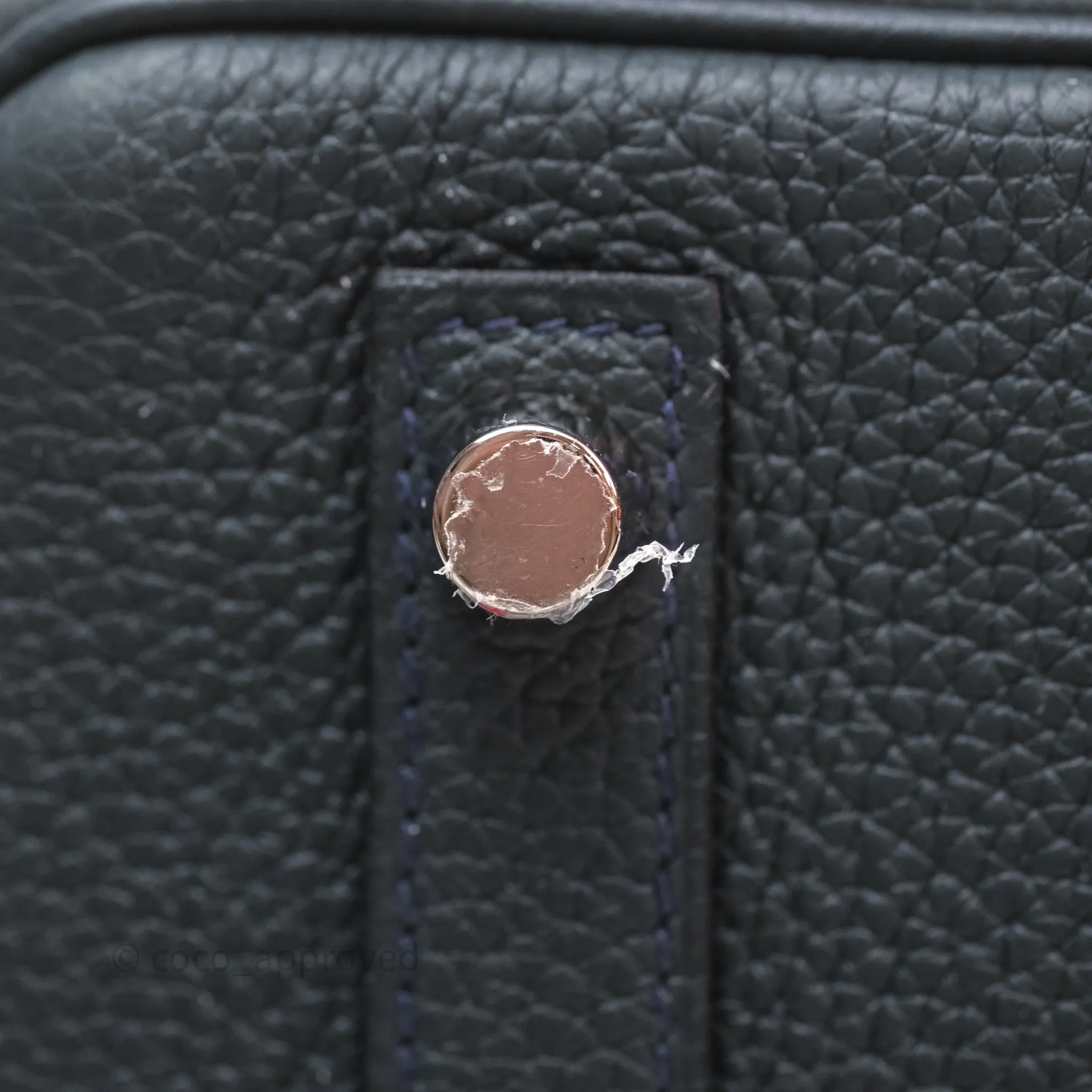 Herms Birkin 30 Vert Rousseau V0 Togo Palladium Hardware