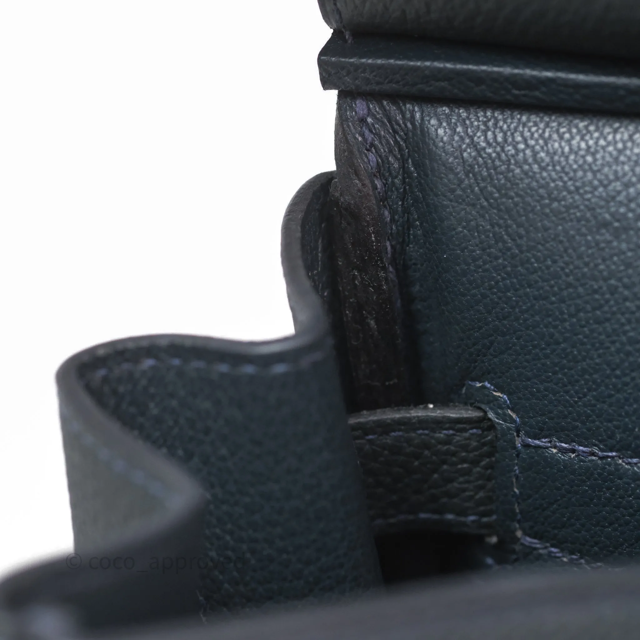 Herms Birkin 30 Vert Rousseau V0 Togo Palladium Hardware
