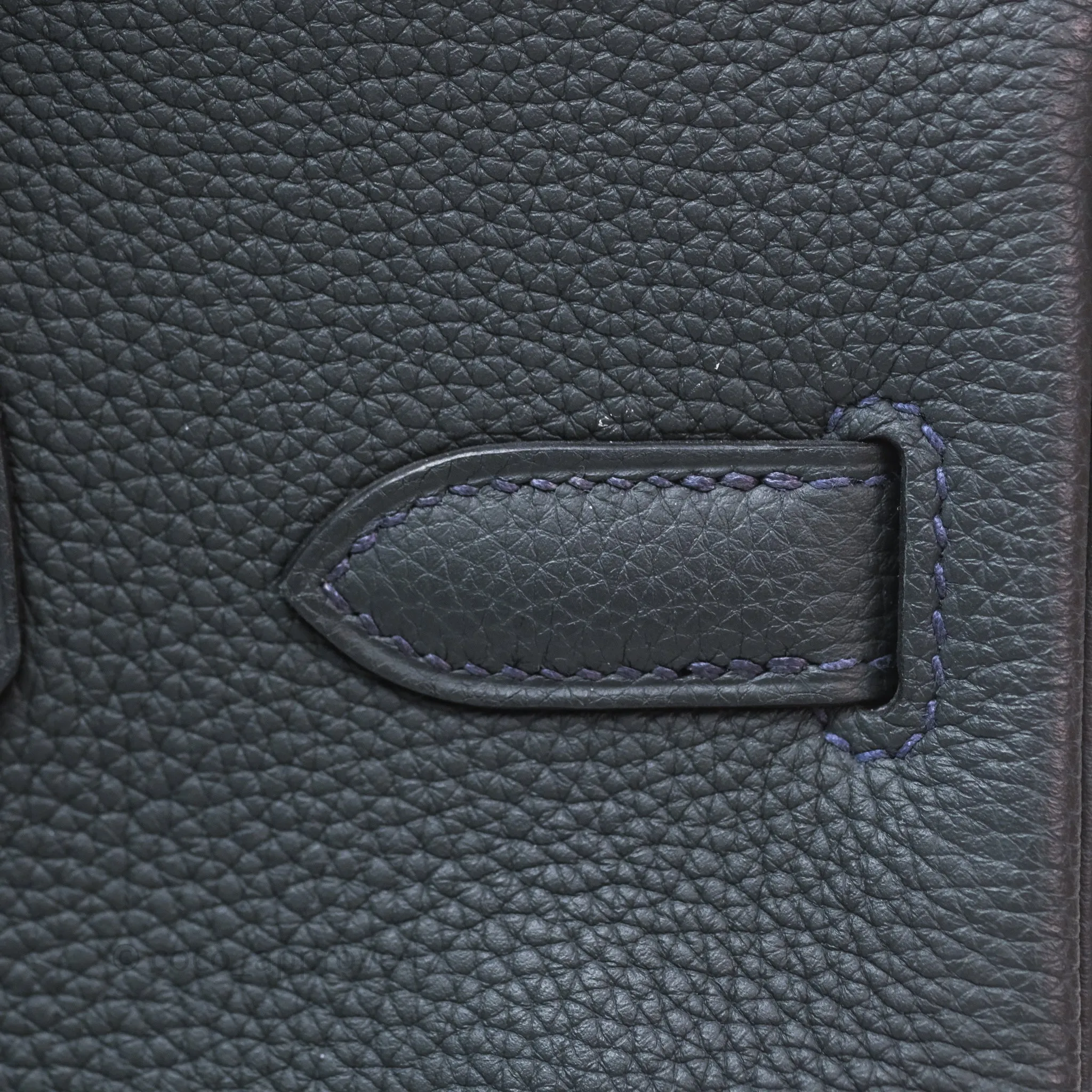 Herms Birkin 30 Vert Rousseau V0 Togo Palladium Hardware