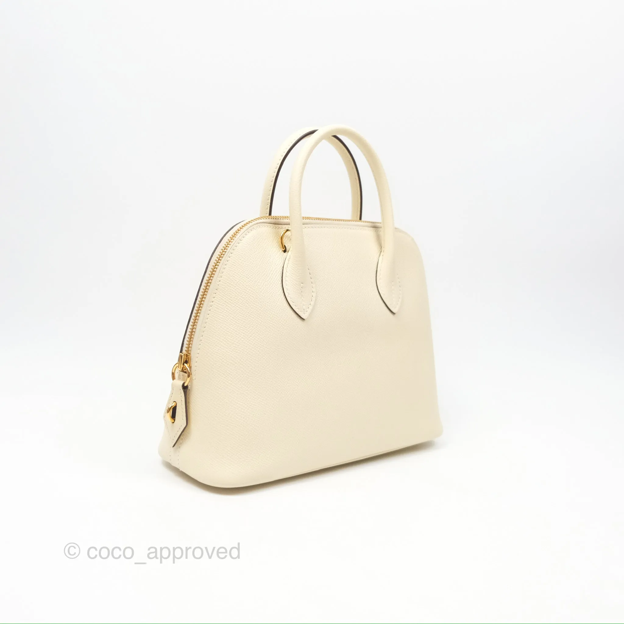 Herms Bolide 1923 25 Nata I2 Epsom Gold Hardware