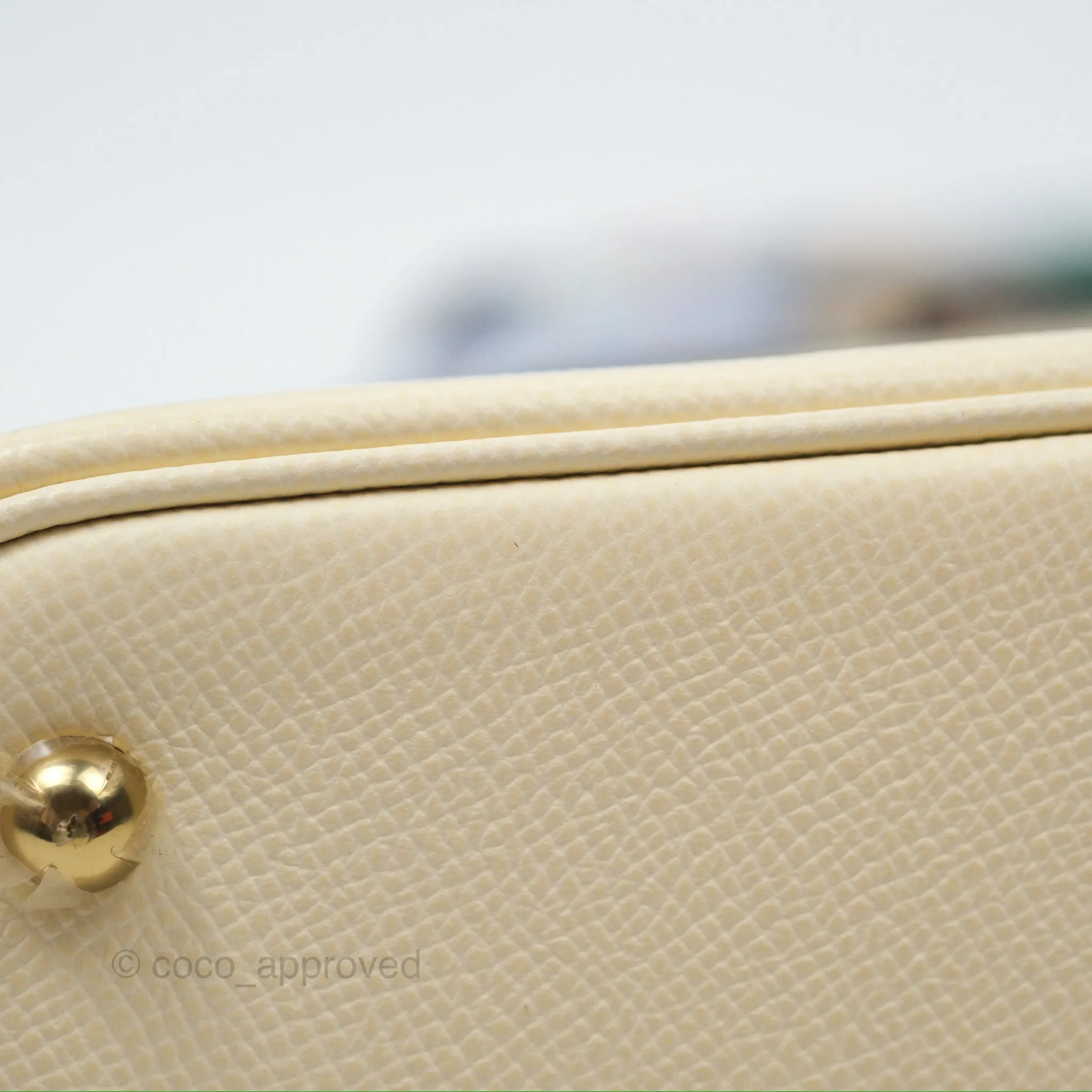 Herms Bolide 1923 25 Nata I2 Epsom Gold Hardware