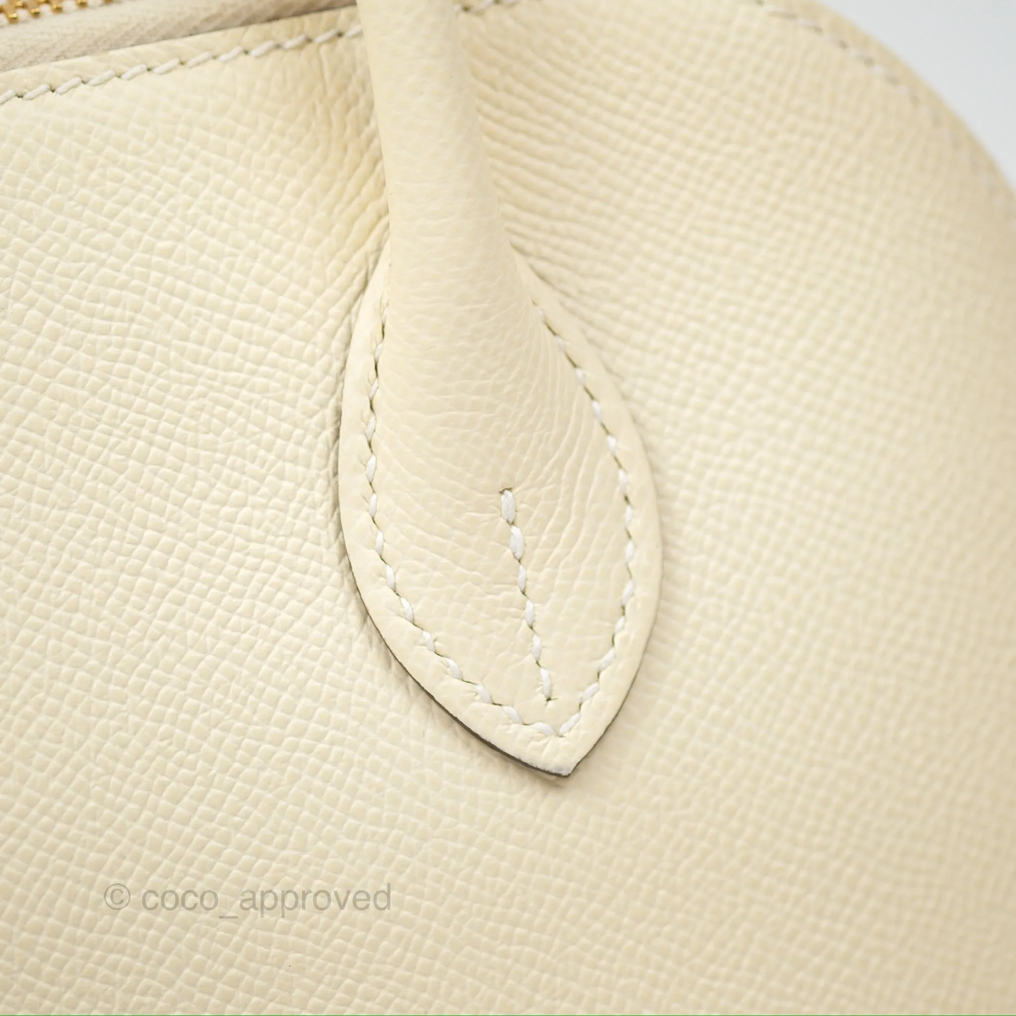 Herms Bolide 1923 25 Nata I2 Epsom Gold Hardware