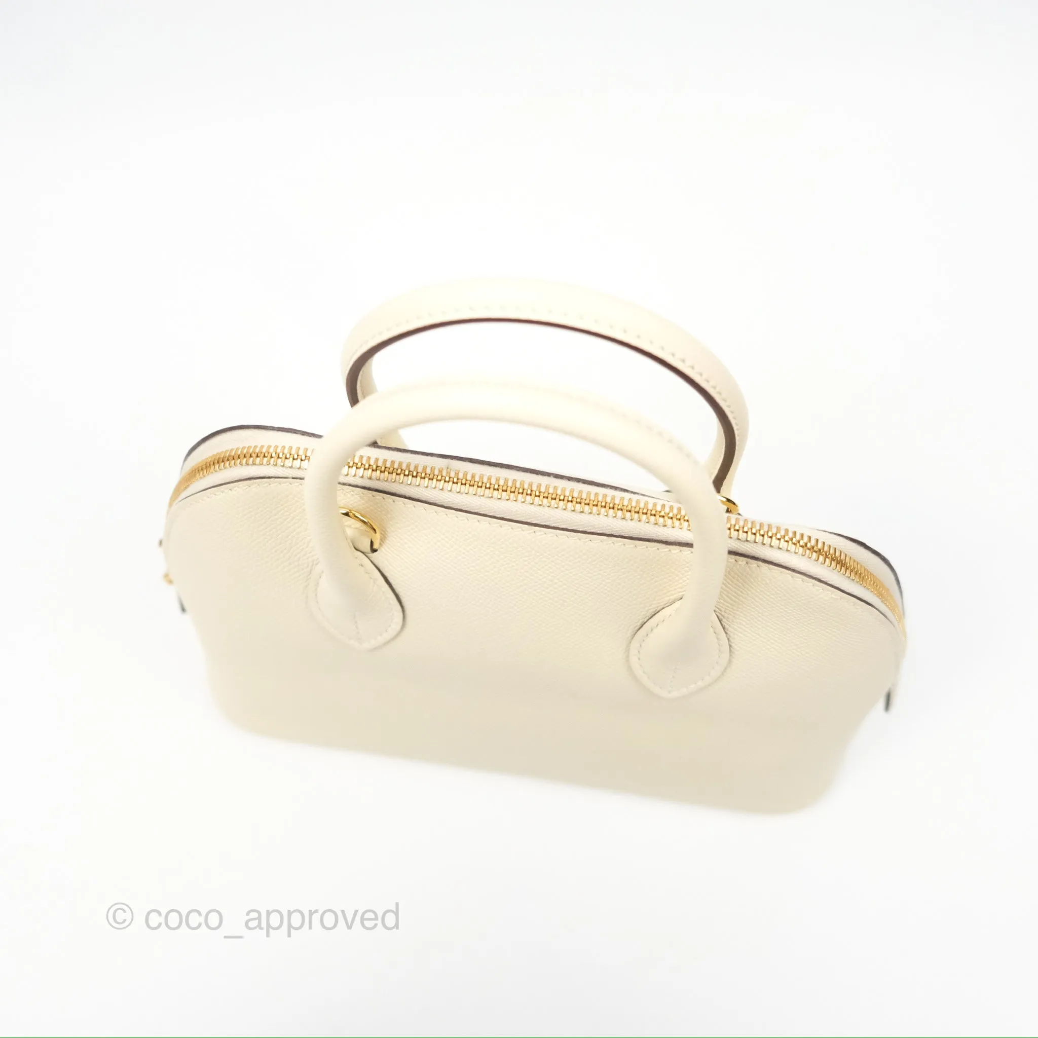 Herms Bolide 1923 25 Nata I2 Epsom Gold Hardware