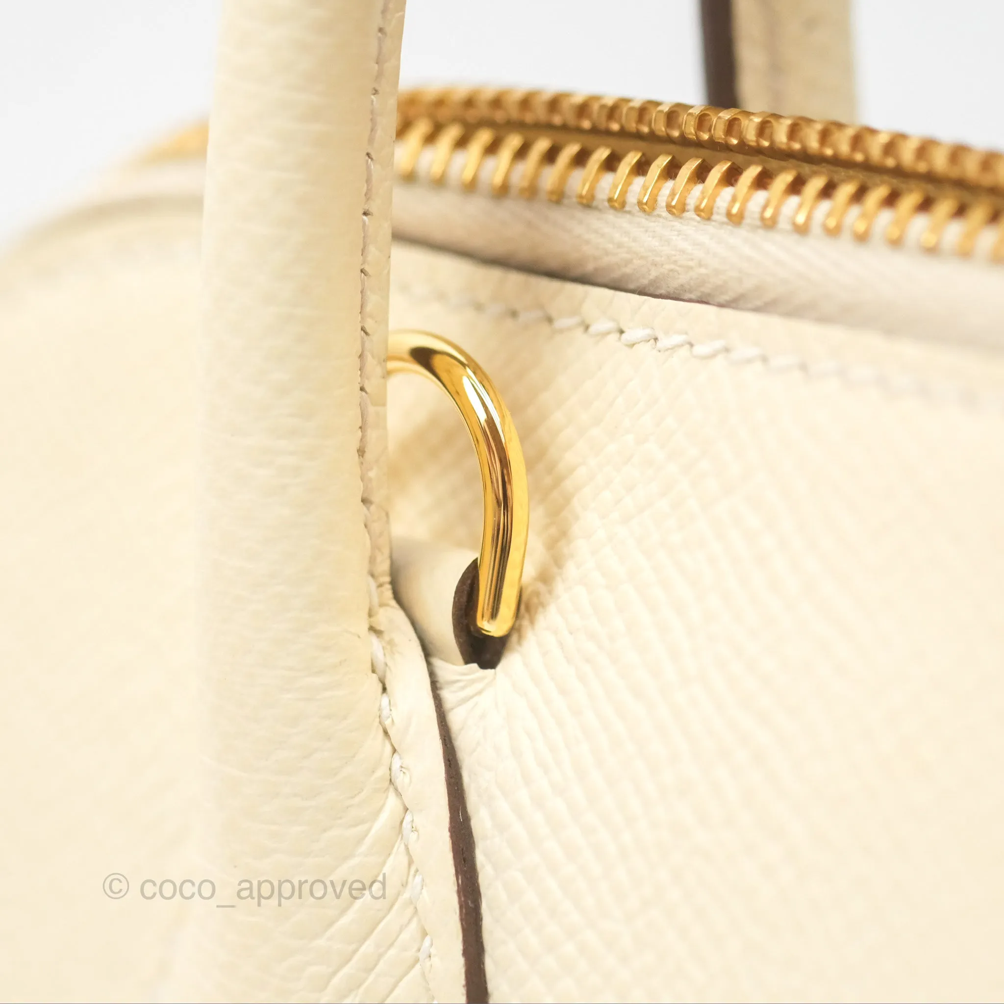 Herms Bolide 1923 25 Nata I2 Epsom Gold Hardware