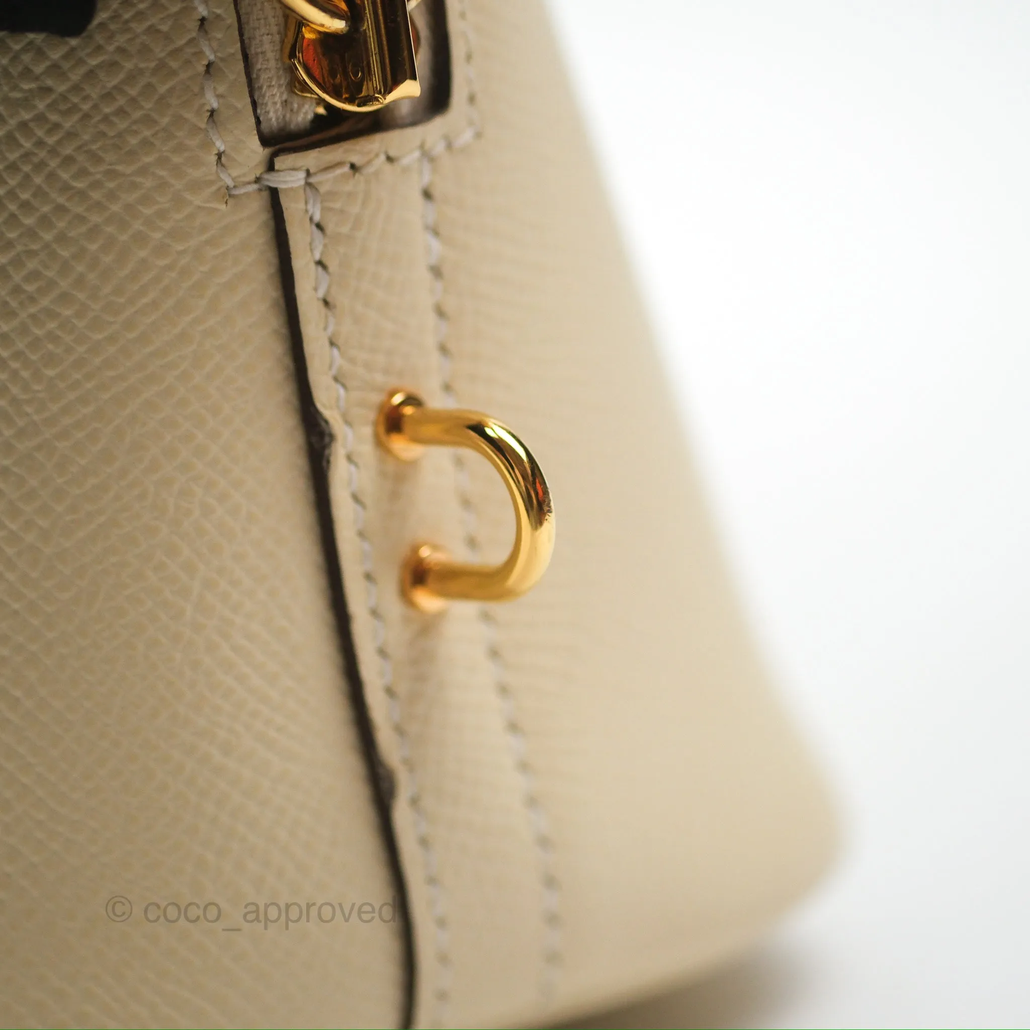 Herms Bolide 1923 25 Nata I2 Epsom Gold Hardware