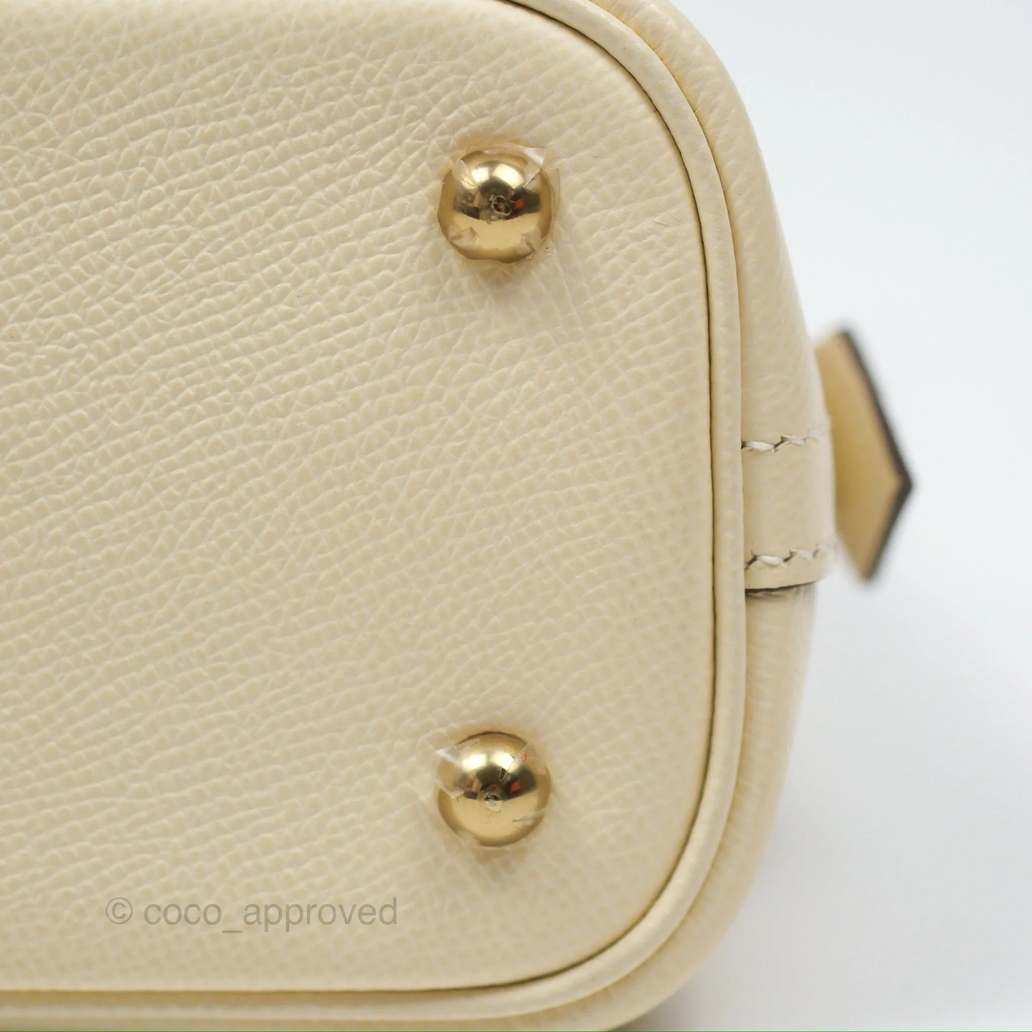 Herms Bolide 1923 25 Nata I2 Epsom Gold Hardware