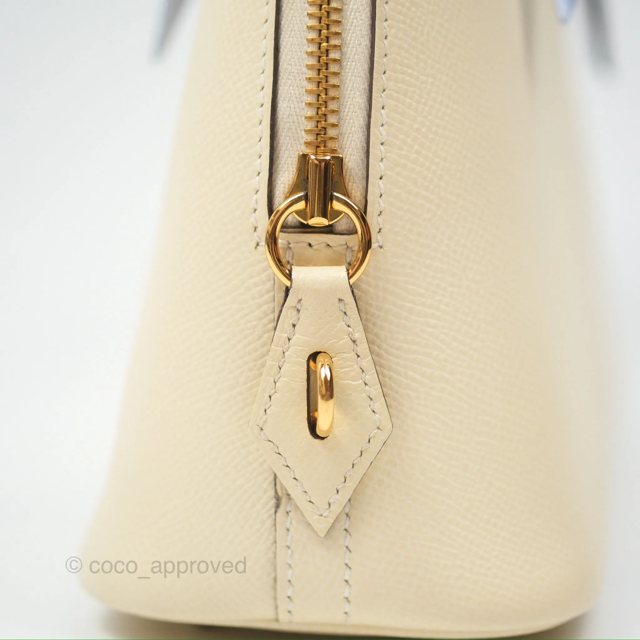 Herms Bolide 1923 25 Nata I2 Epsom Gold Hardware