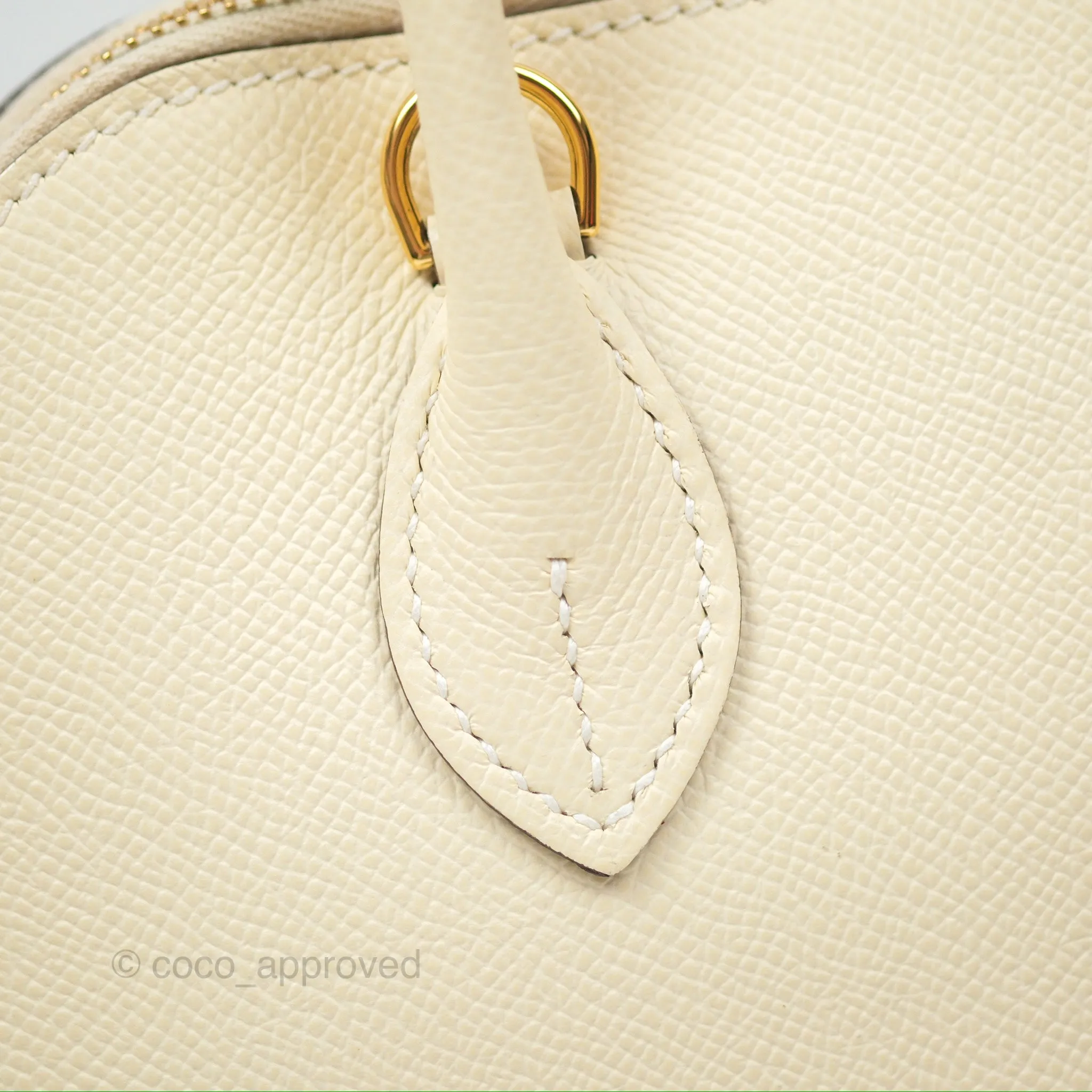 Herms Bolide 1923 25 Nata I2 Epsom Gold Hardware