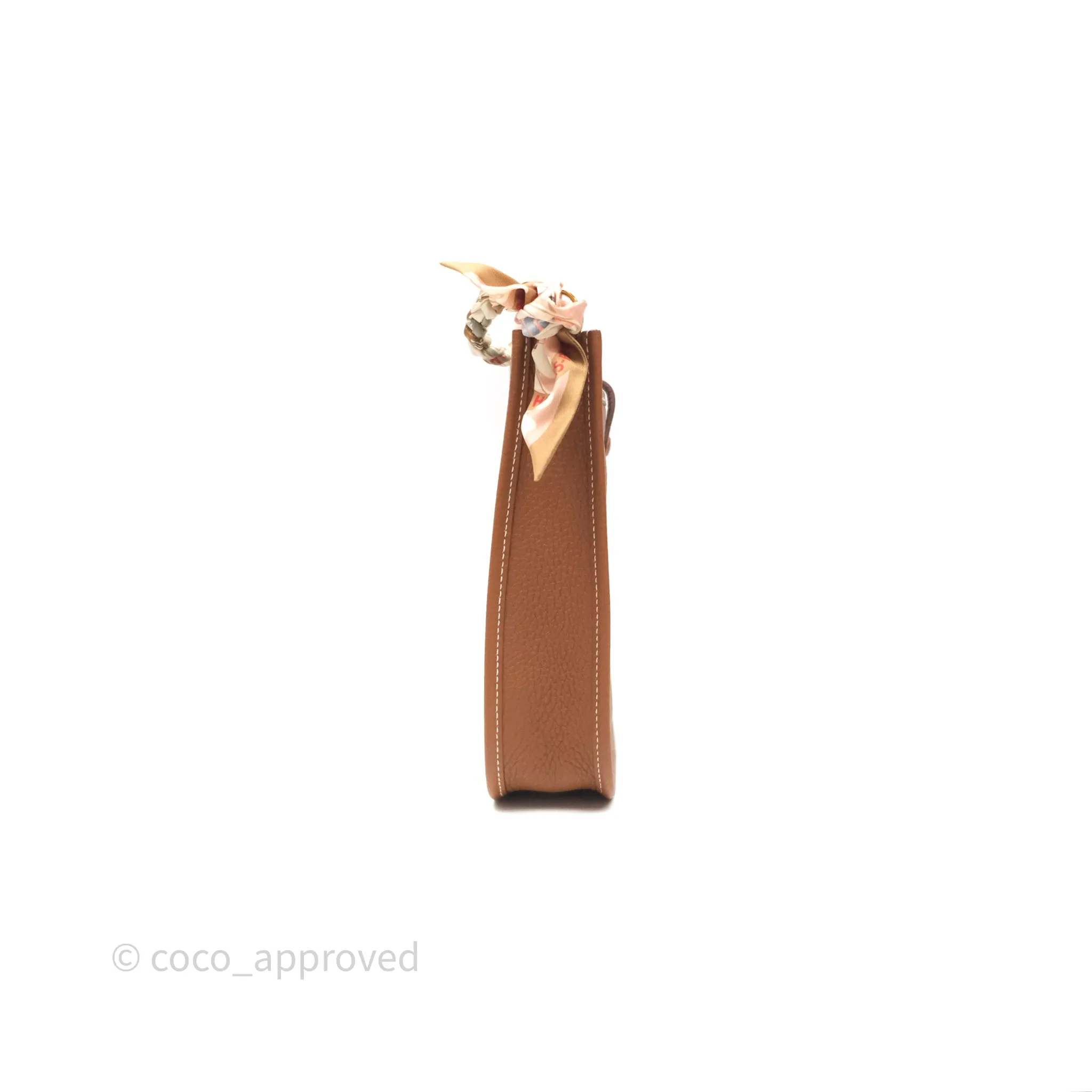 Herms Mini Evelyne 16 Amazone Gold 37 Clemence Gold Hardware