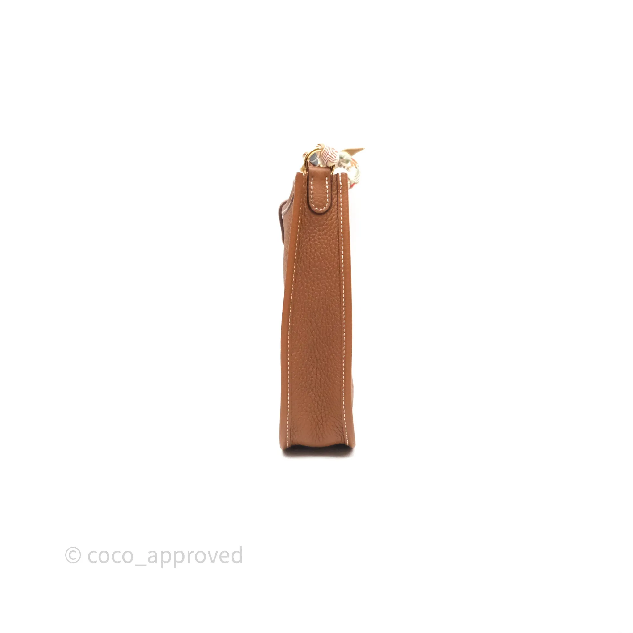 Herms Mini Evelyne 16 Amazone Gold 37 Clemence Gold Hardware