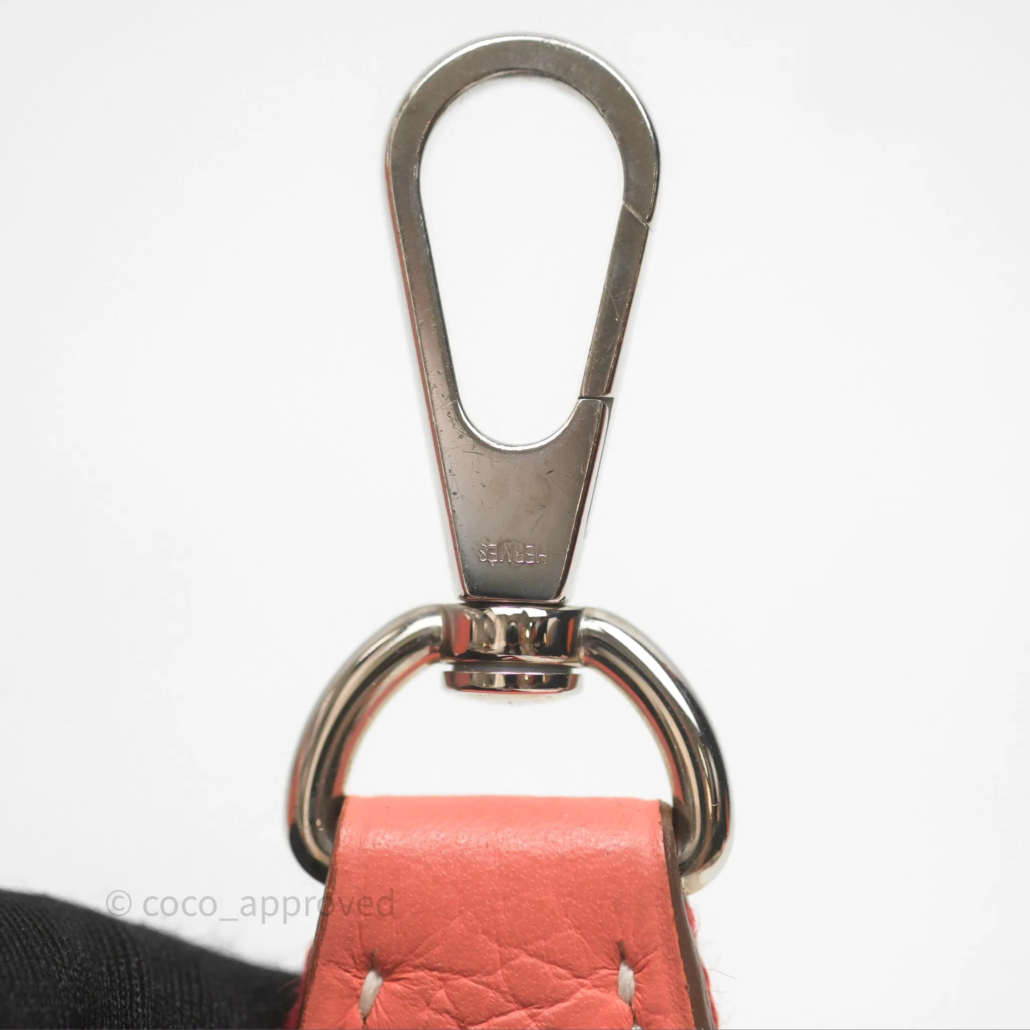 Herms Mini Evelyne 16 Crevette L5 Clemence Palladium Hardware