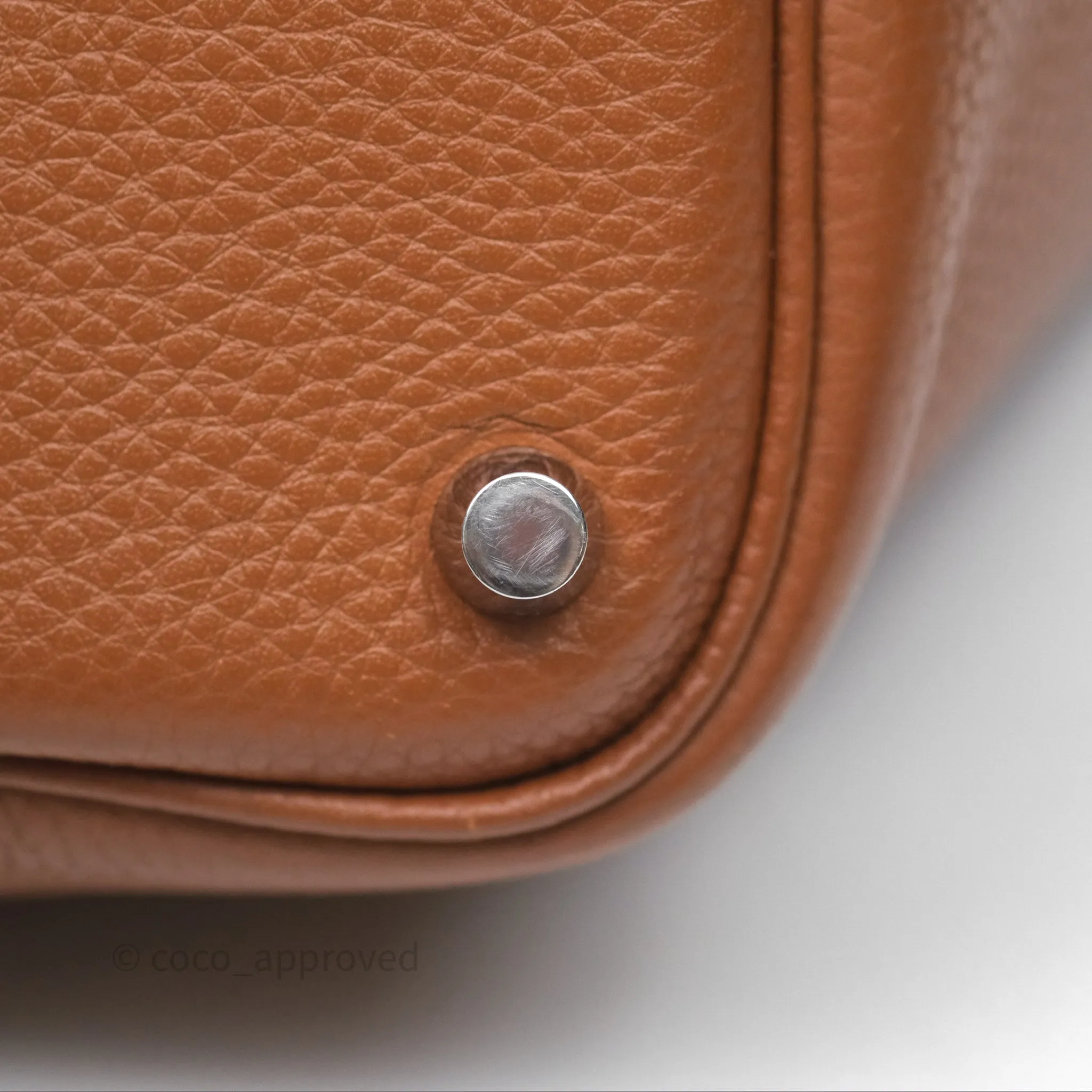 Herms Picotin 18 Gold 37 Clemence Palladium Hardware