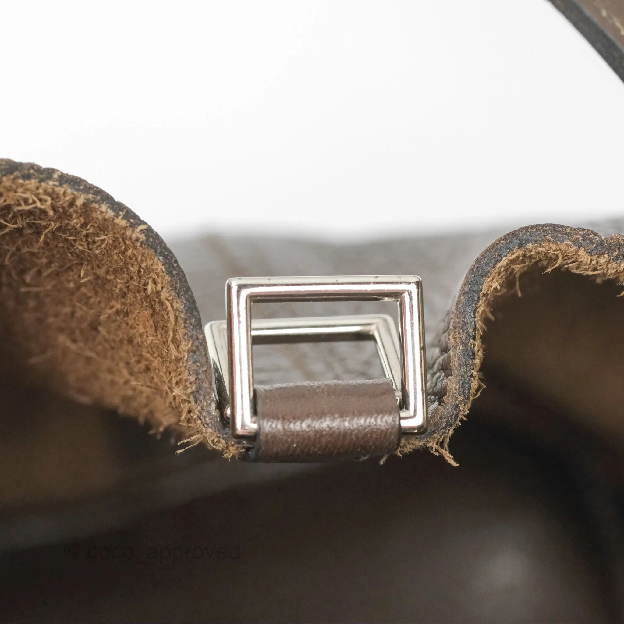 Herms Picotin Lock 18 Macassar Clemence Palladium Hardware