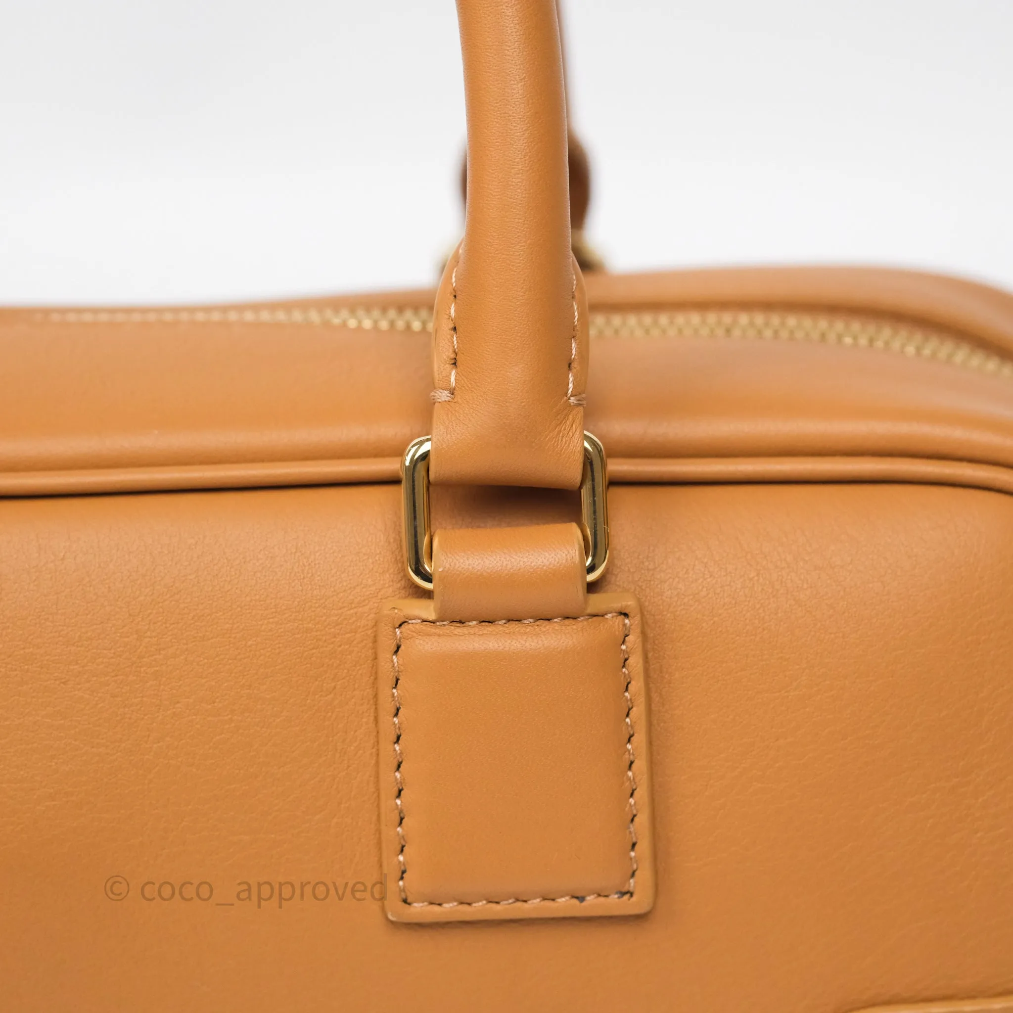 Loewe Amazona 23 Cropped Bag Warm Desert Nappa Calfskin