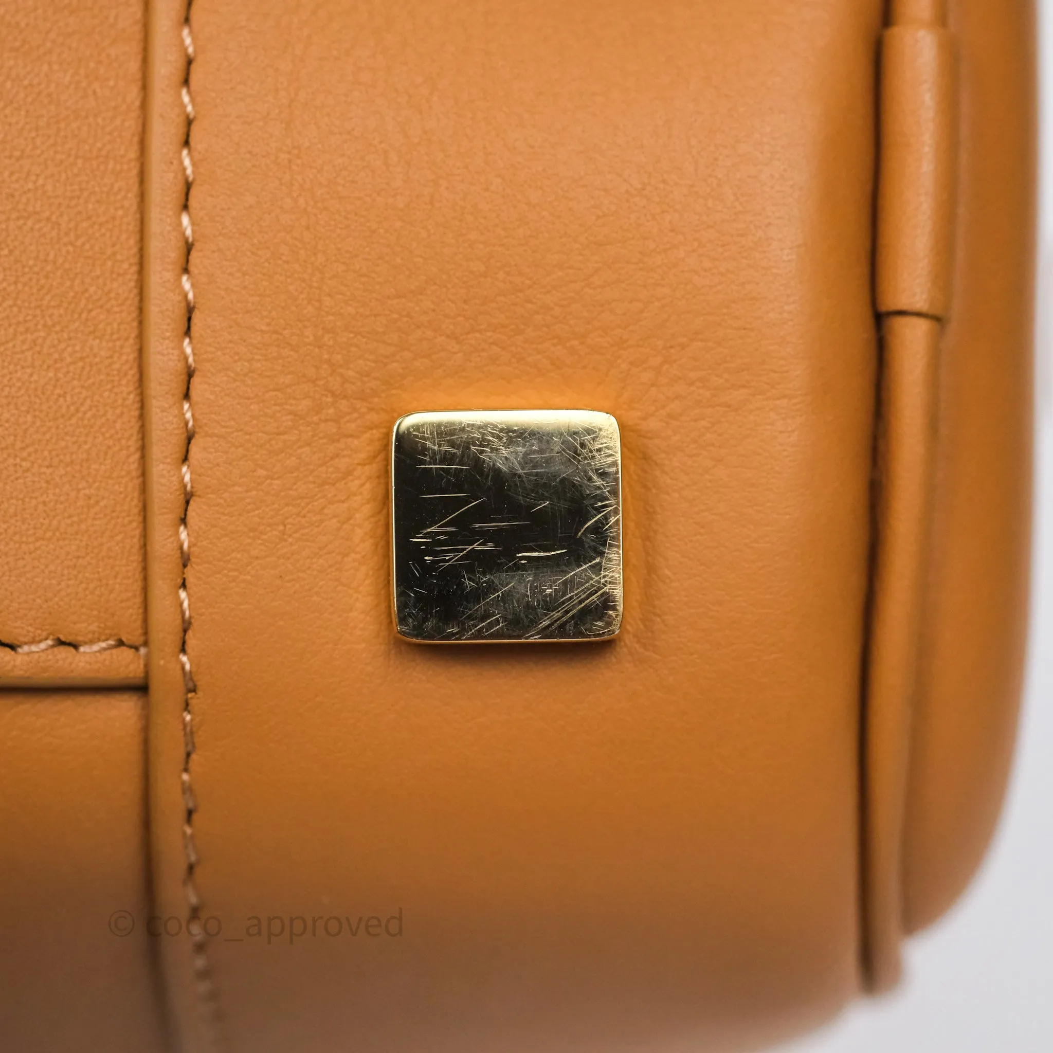 Loewe Amazona 23 Cropped Bag Warm Desert Nappa Calfskin