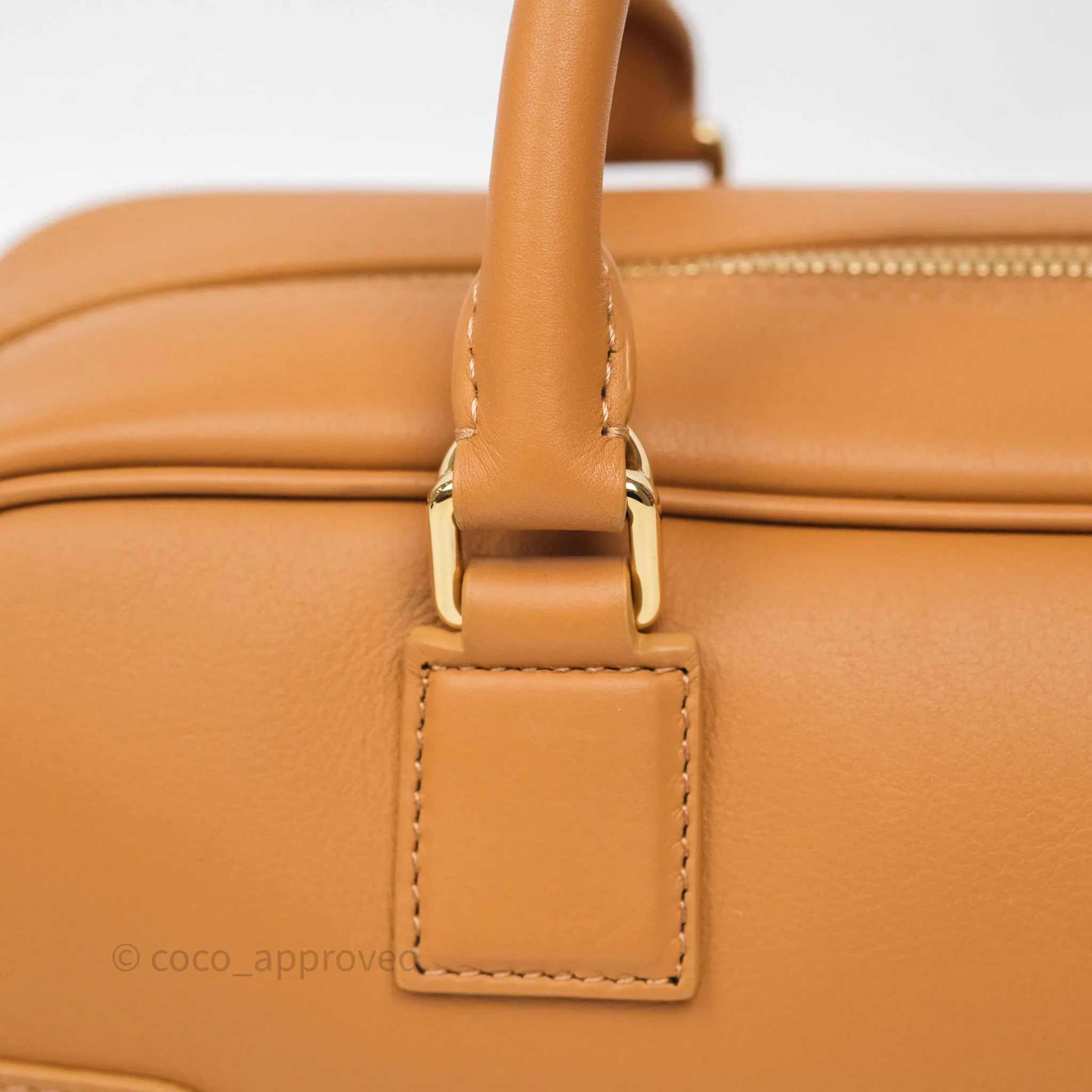 Loewe Amazona 23 Cropped Bag Warm Desert Nappa Calfskin