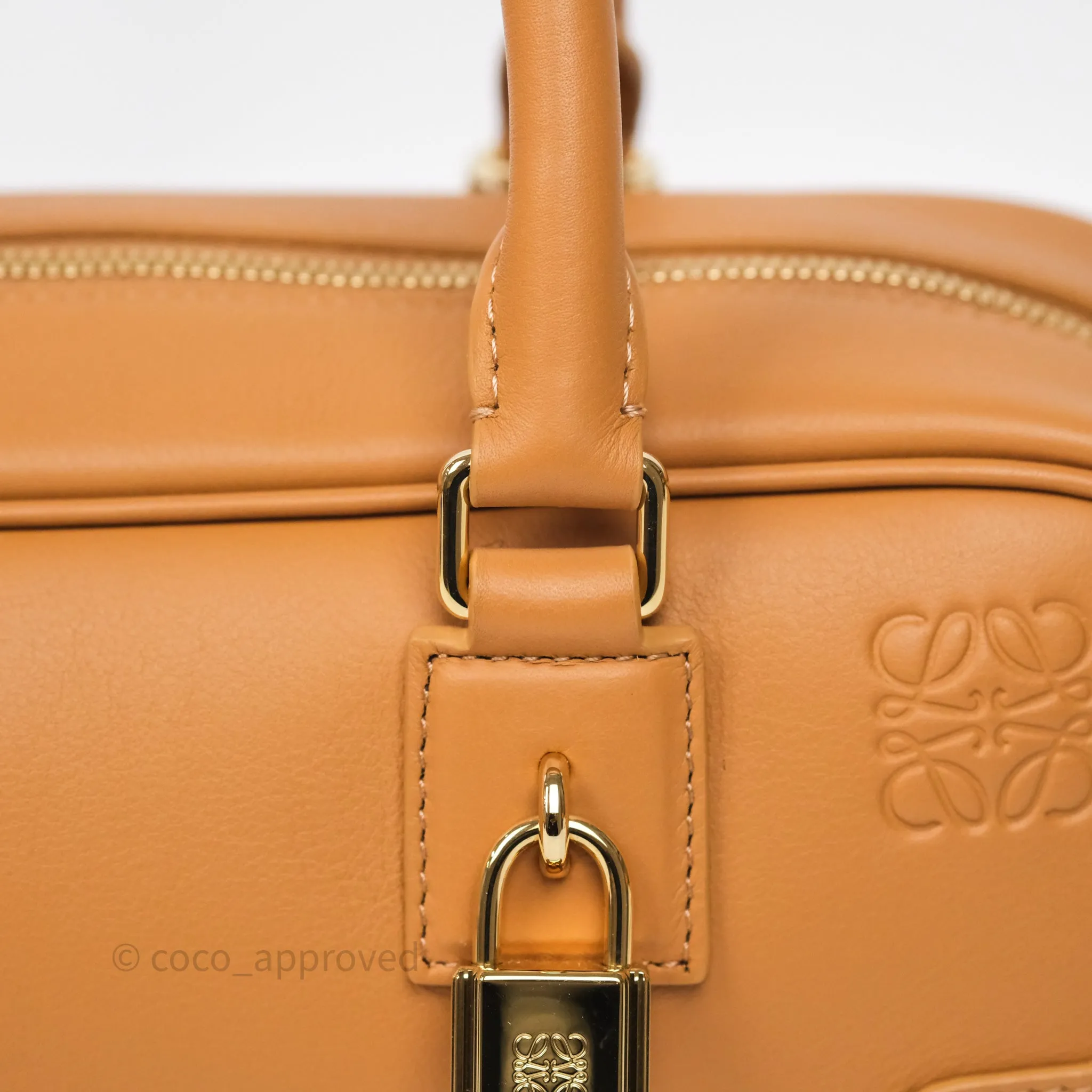 Loewe Amazona 23 Cropped Bag Warm Desert Nappa Calfskin
