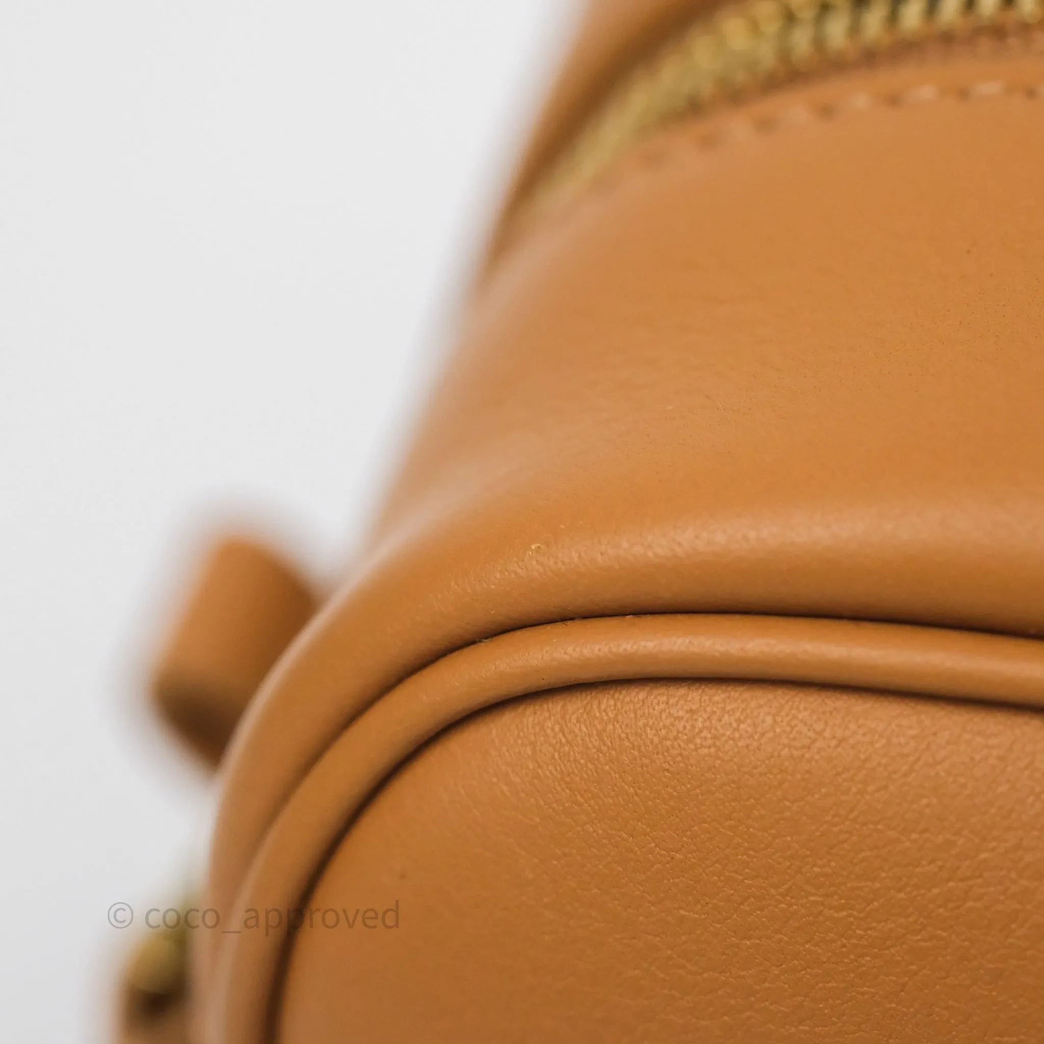 Loewe Amazona 23 Cropped Bag Warm Desert Nappa Calfskin