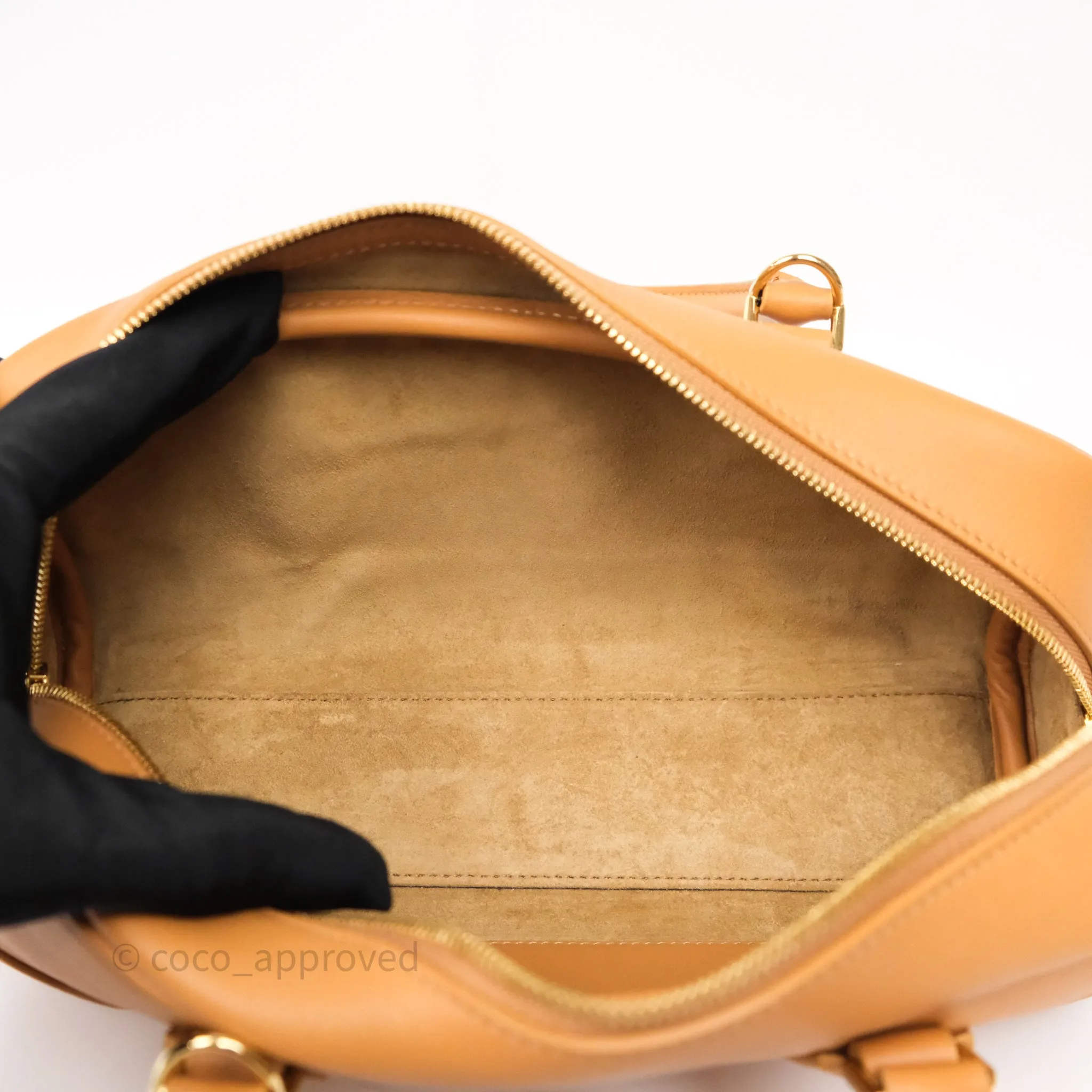 Loewe Amazona 23 Cropped Bag Warm Desert Nappa Calfskin