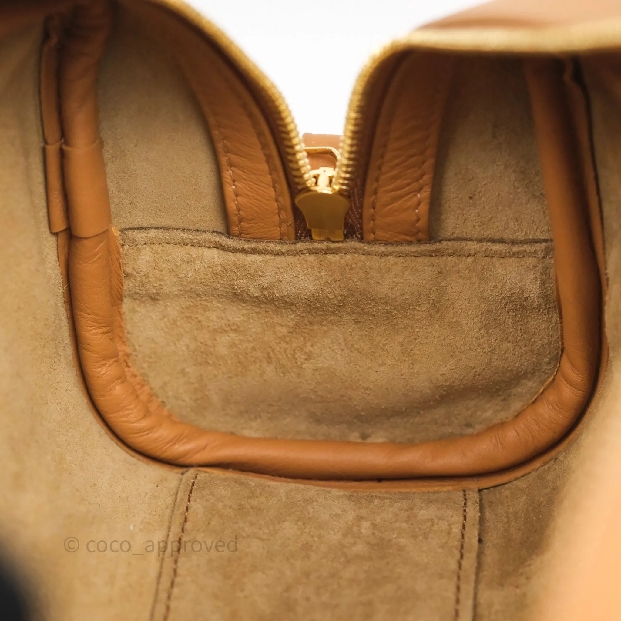 Loewe Amazona 23 Cropped Bag Warm Desert Nappa Calfskin