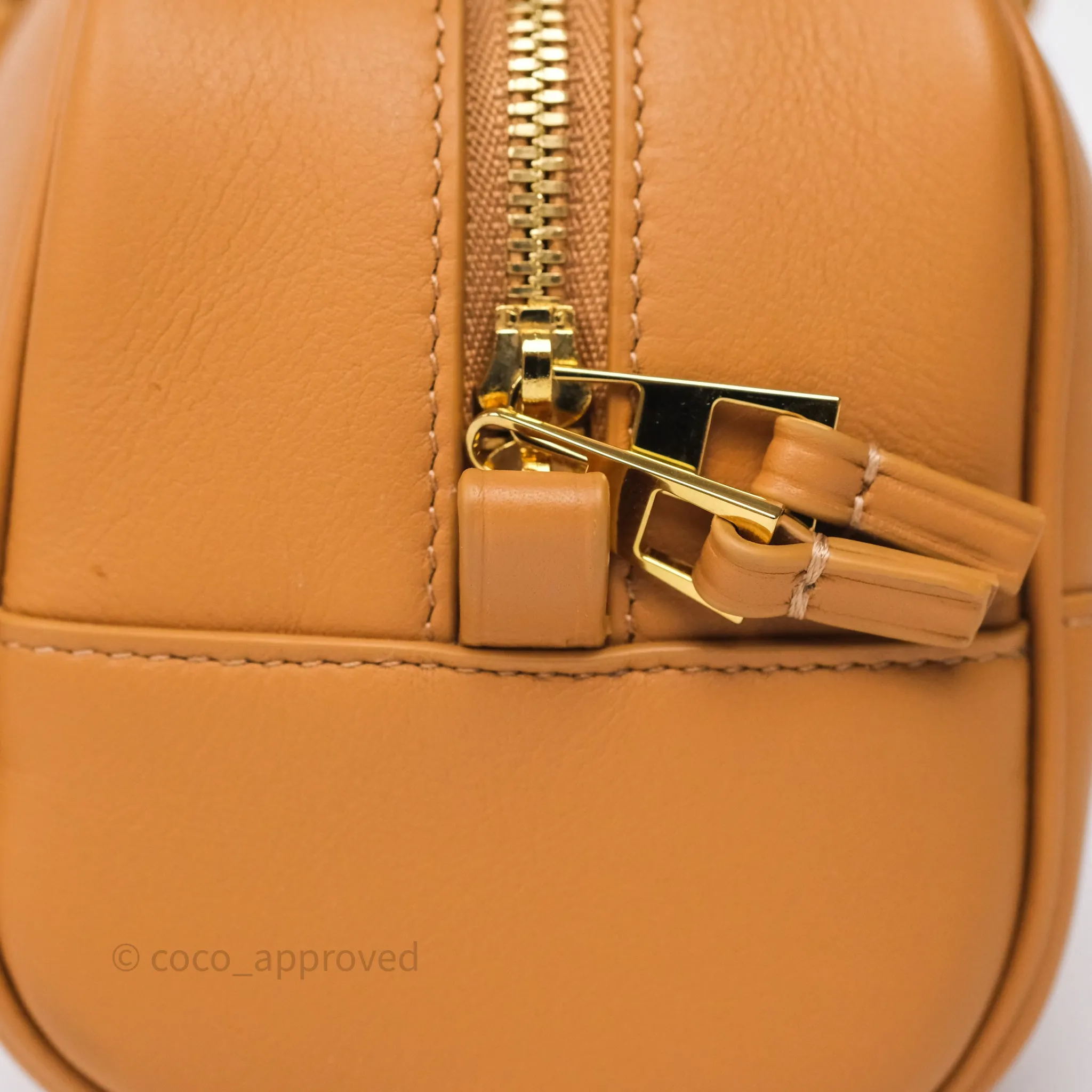 Loewe Amazona 23 Cropped Bag Warm Desert Nappa Calfskin