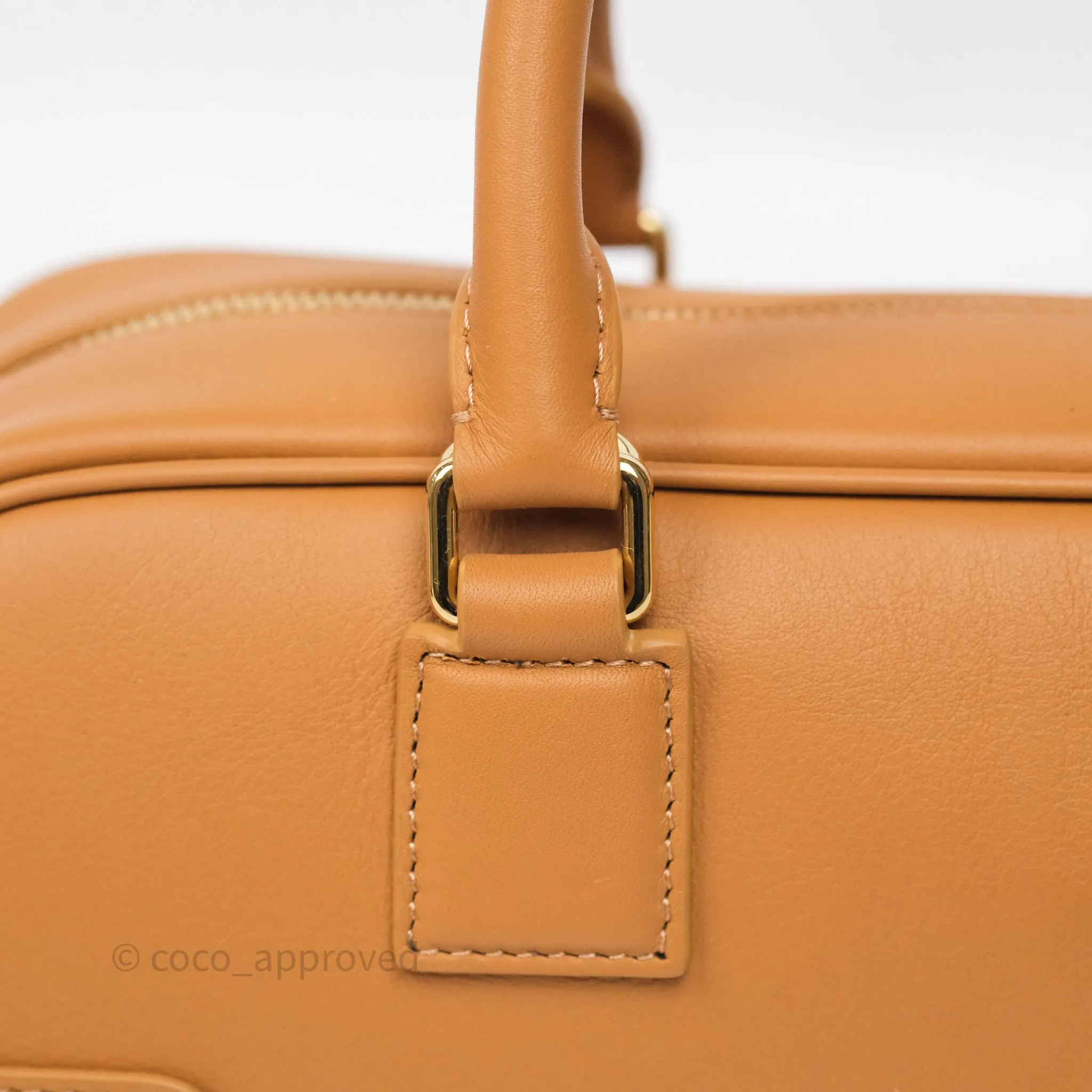 Loewe Amazona 23 Cropped Bag Warm Desert Nappa Calfskin