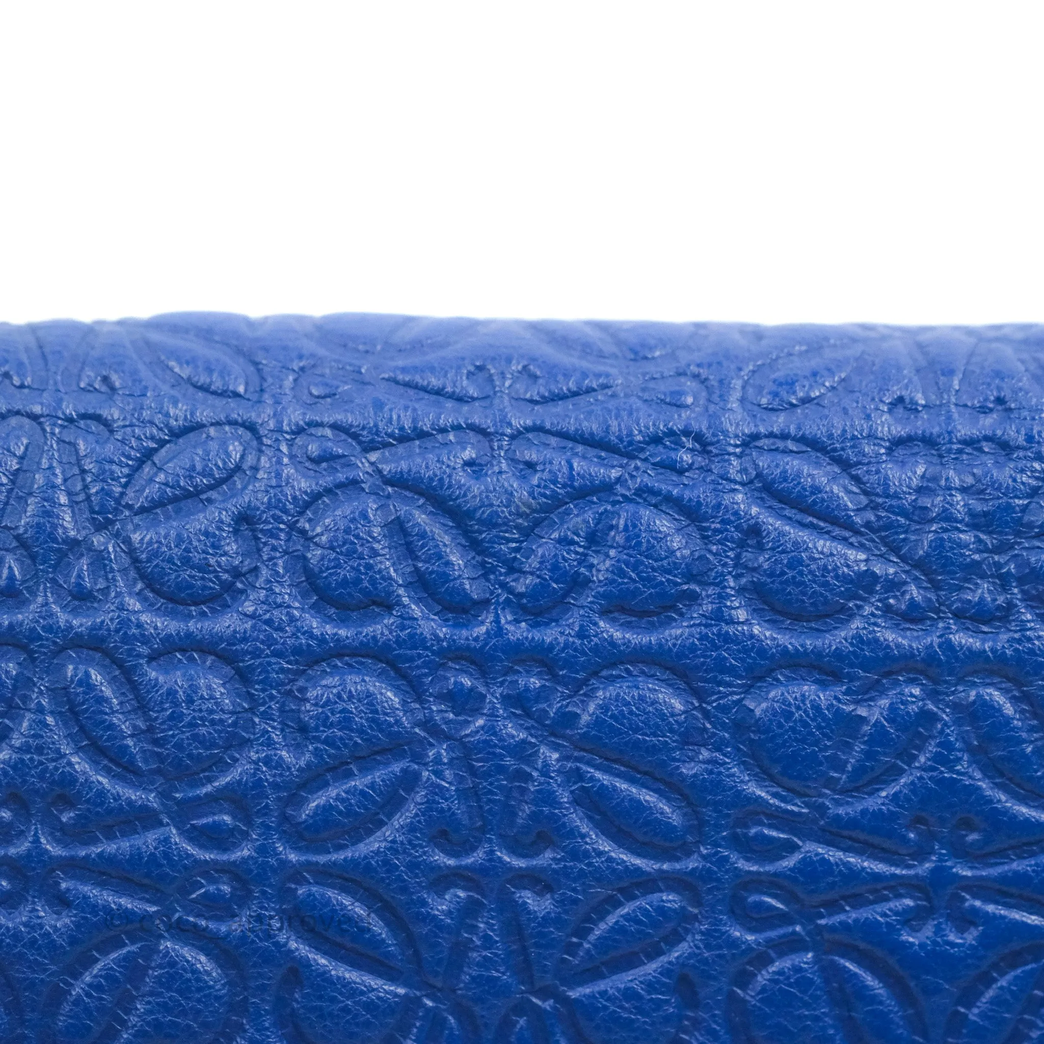 Loewe Avenue Chain Bag Anagram Blue