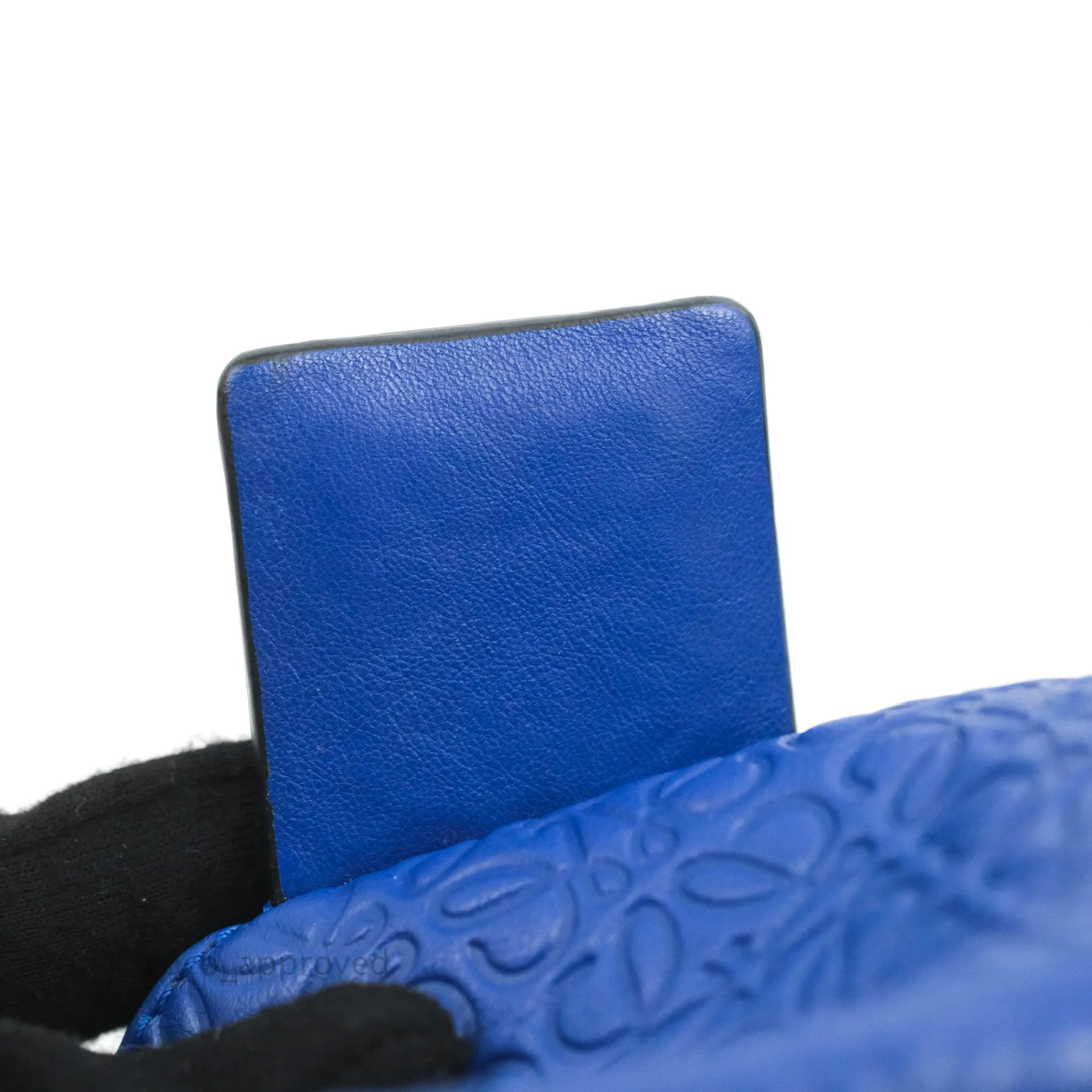Loewe Avenue Chain Bag Anagram Blue