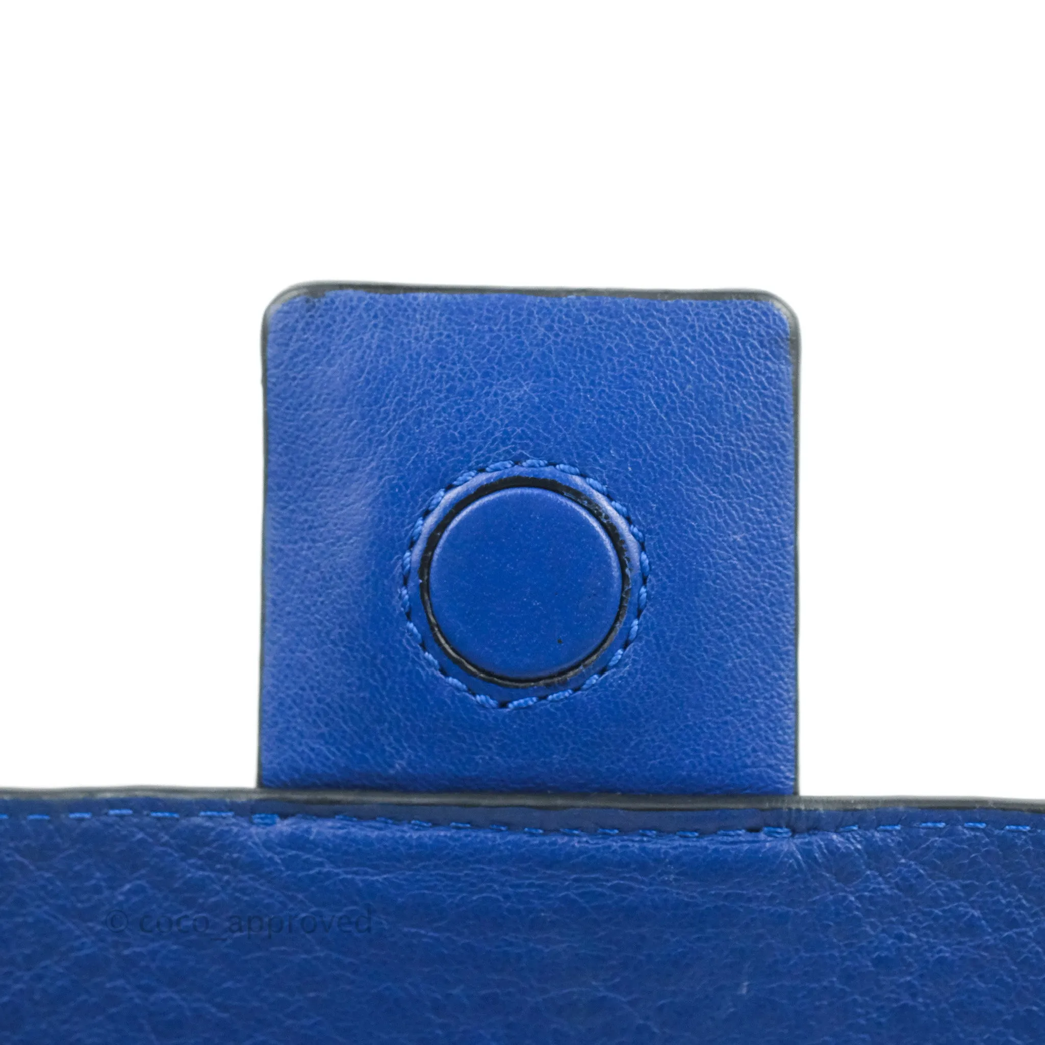 Loewe Avenue Chain Bag Anagram Blue