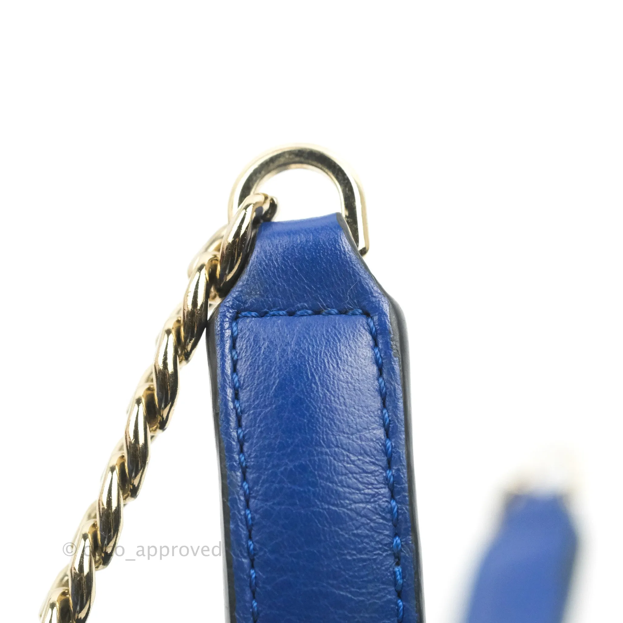 Loewe Avenue Chain Bag Anagram Blue