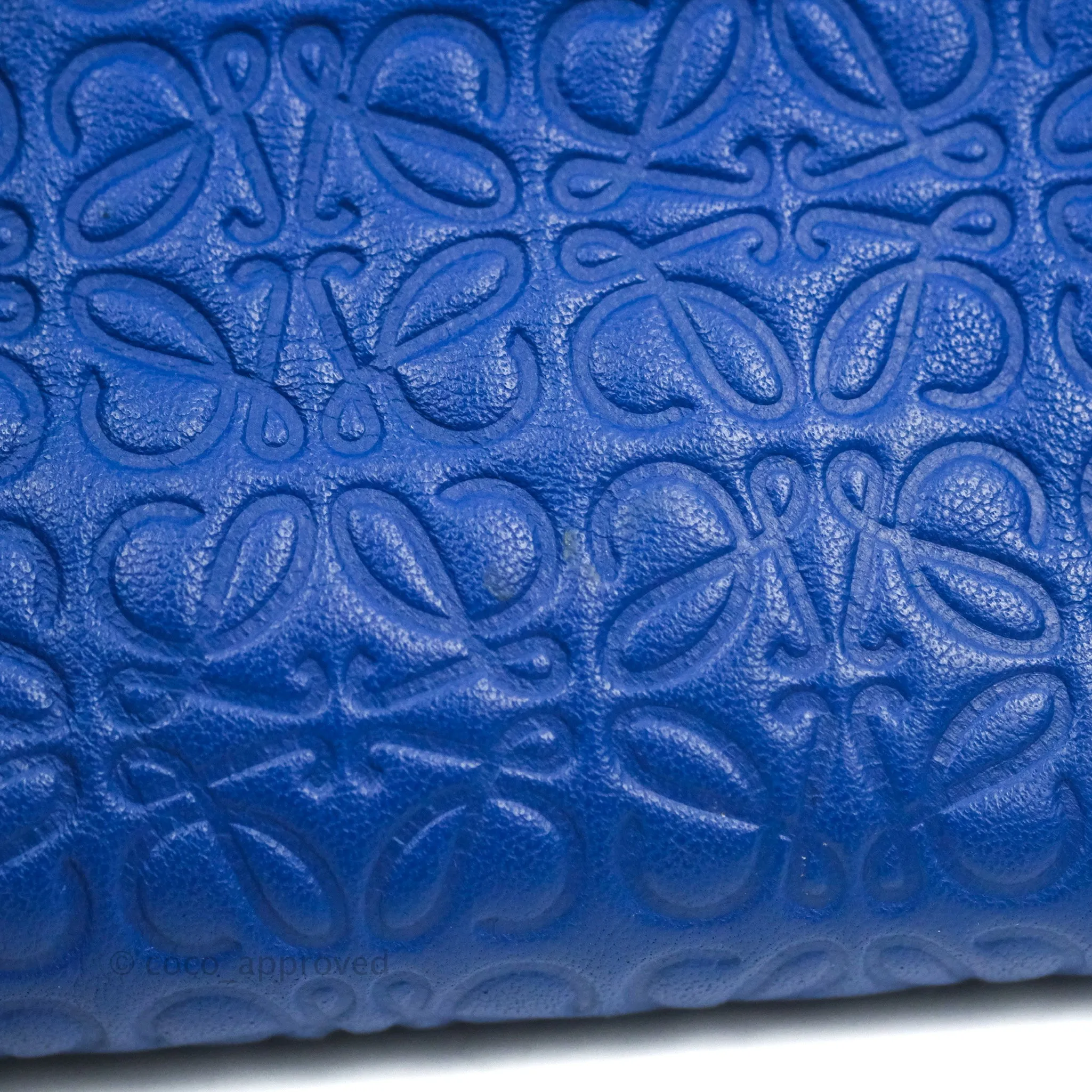 Loewe Avenue Chain Bag Anagram Blue