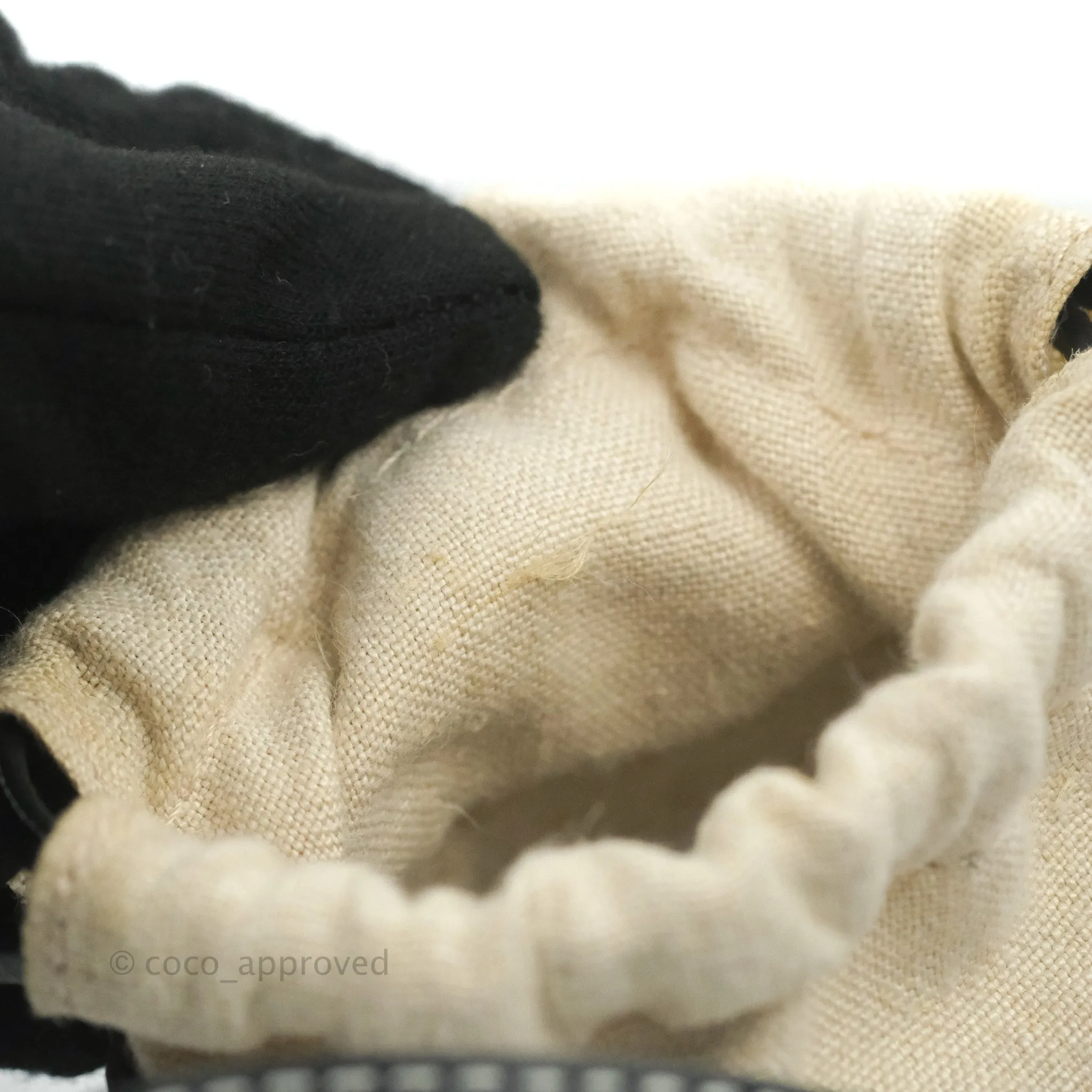 Loewe Cylinder Pocket In Raffia and Calfskin