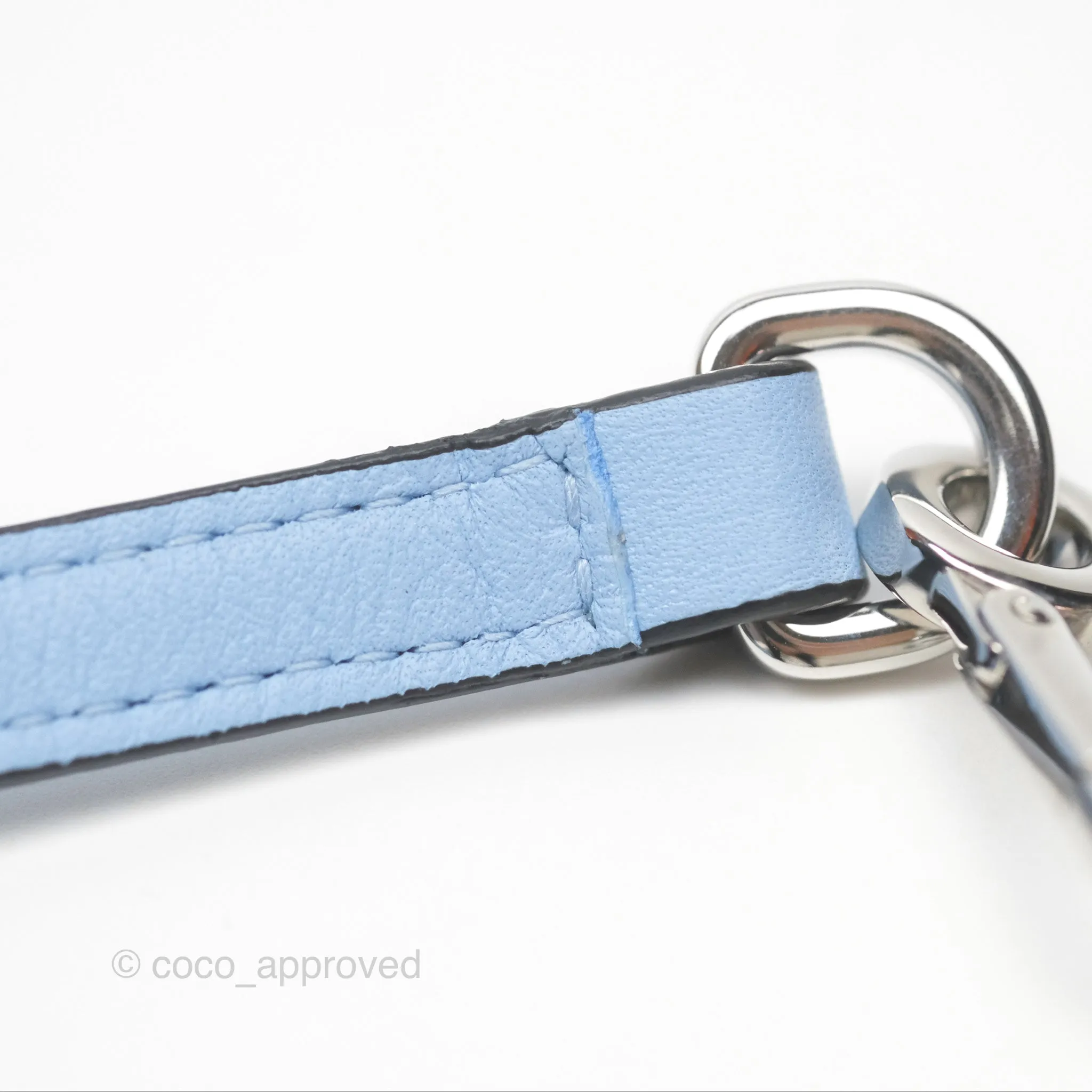 Loewe Elephant Bag In Classic Calfskin Blue