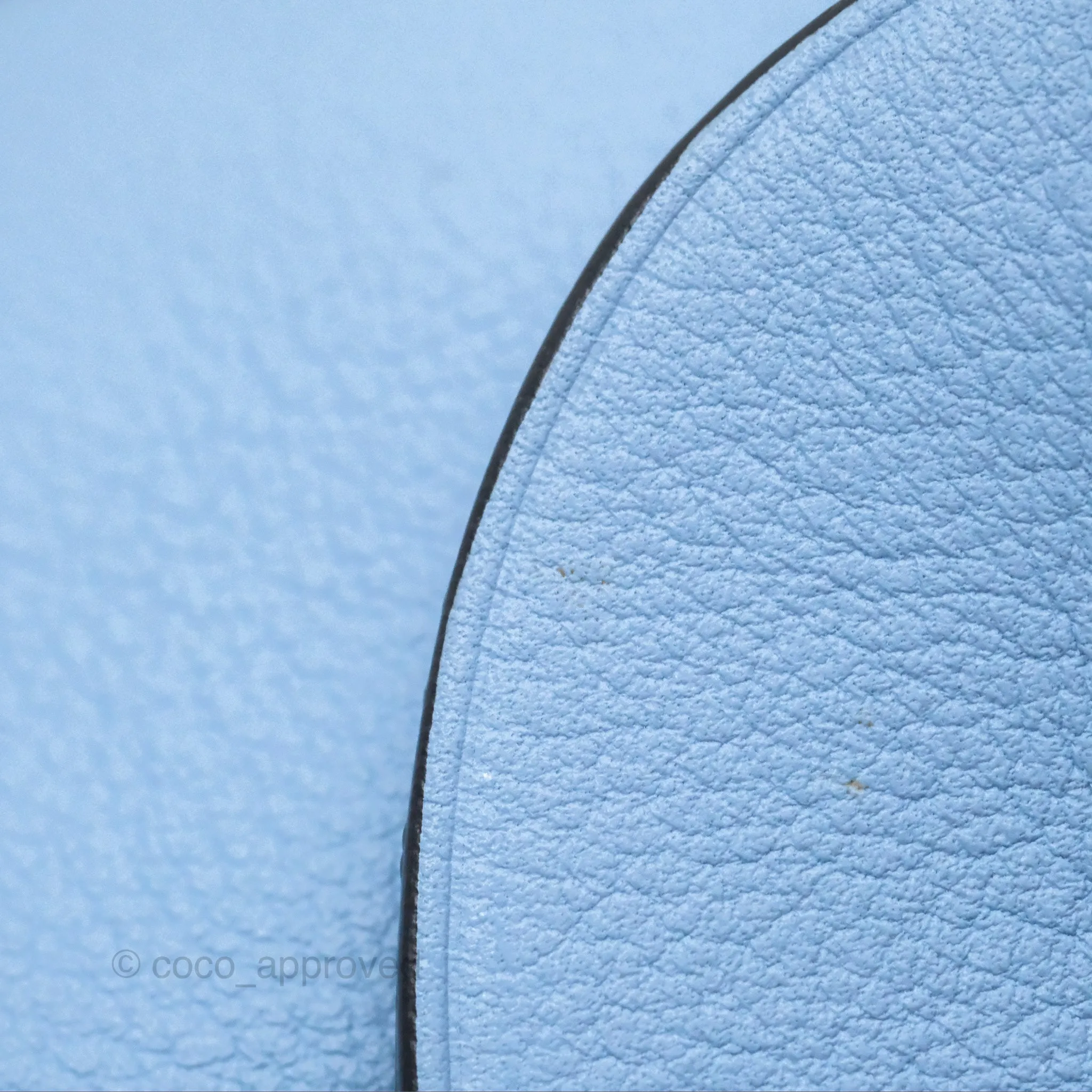 Loewe Elephant Bag In Classic Calfskin Blue