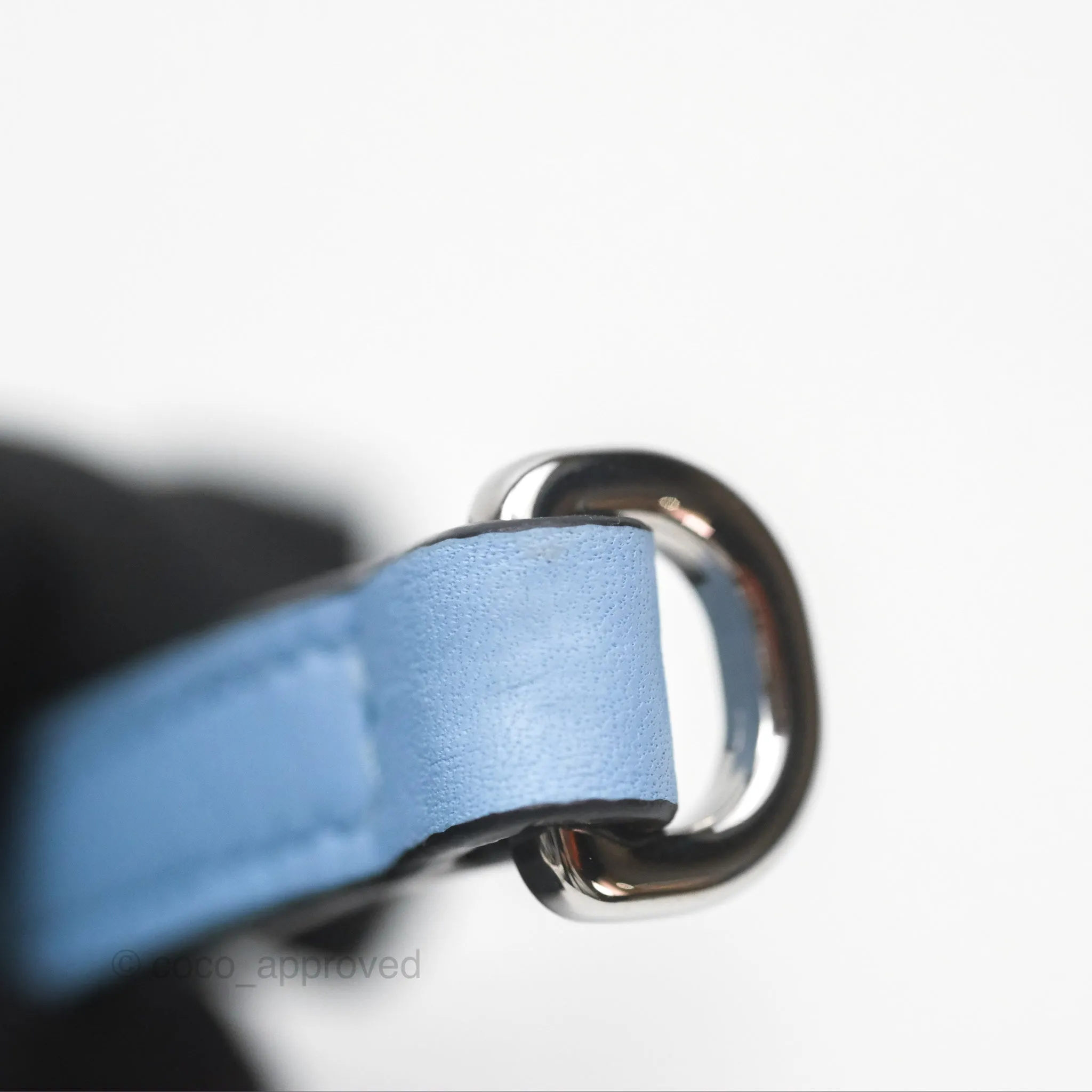 Loewe Elephant Bag In Classic Calfskin Blue