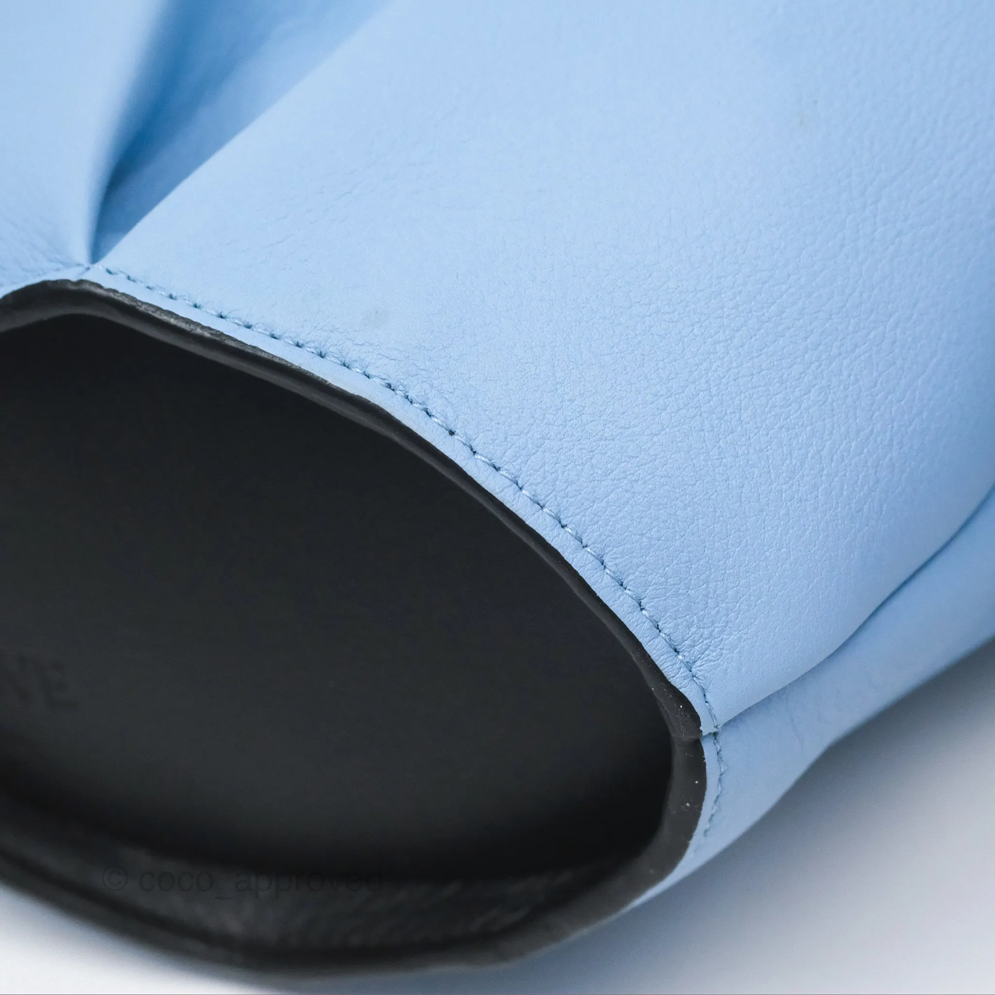 Loewe Elephant Bag In Classic Calfskin Blue