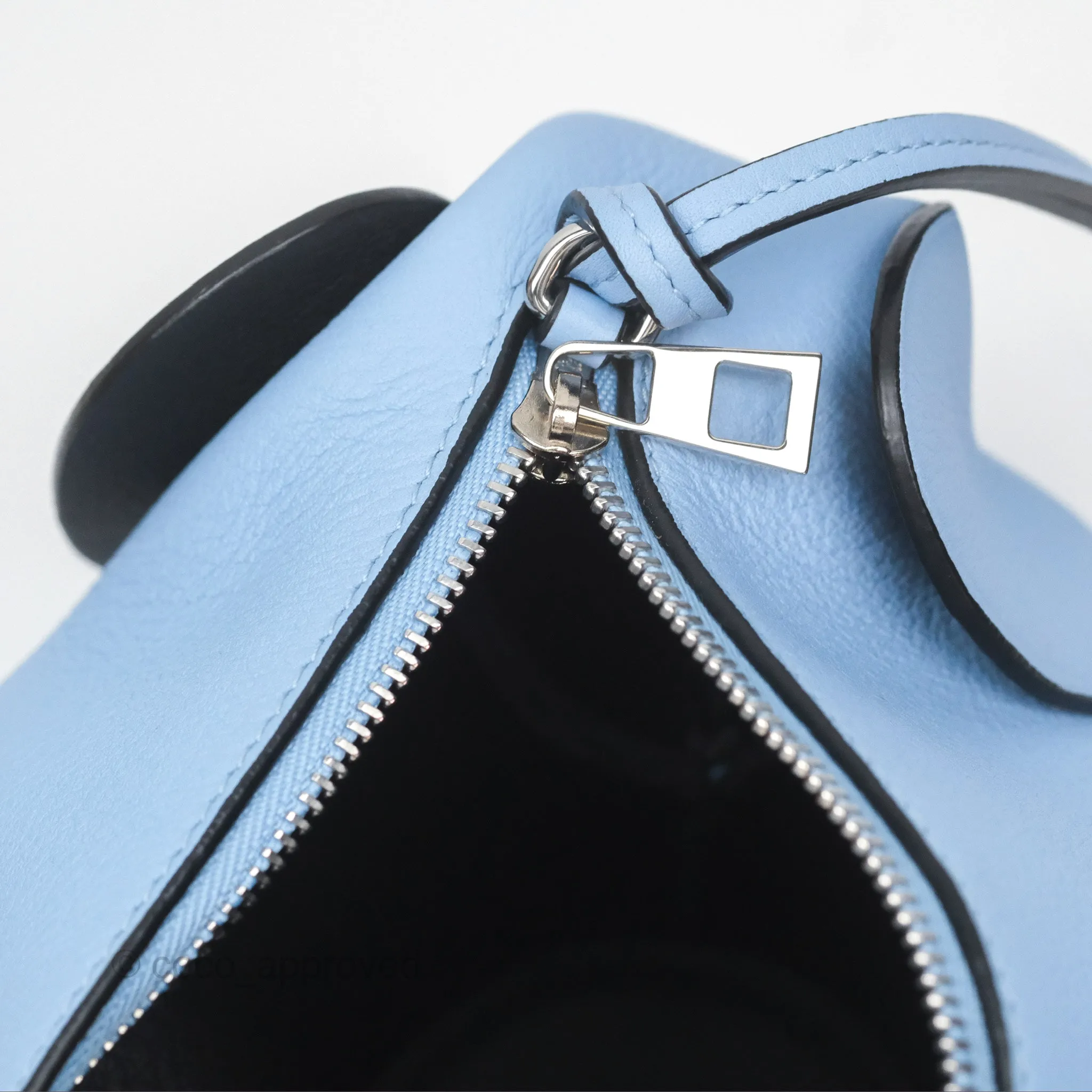 Loewe Elephant Bag In Classic Calfskin Blue
