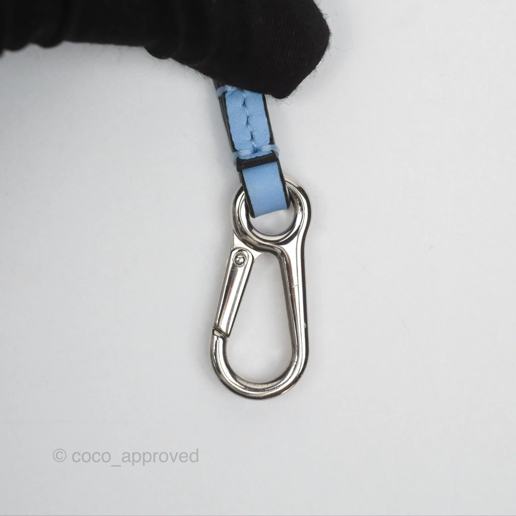 Loewe Elephant Bag In Classic Calfskin Blue