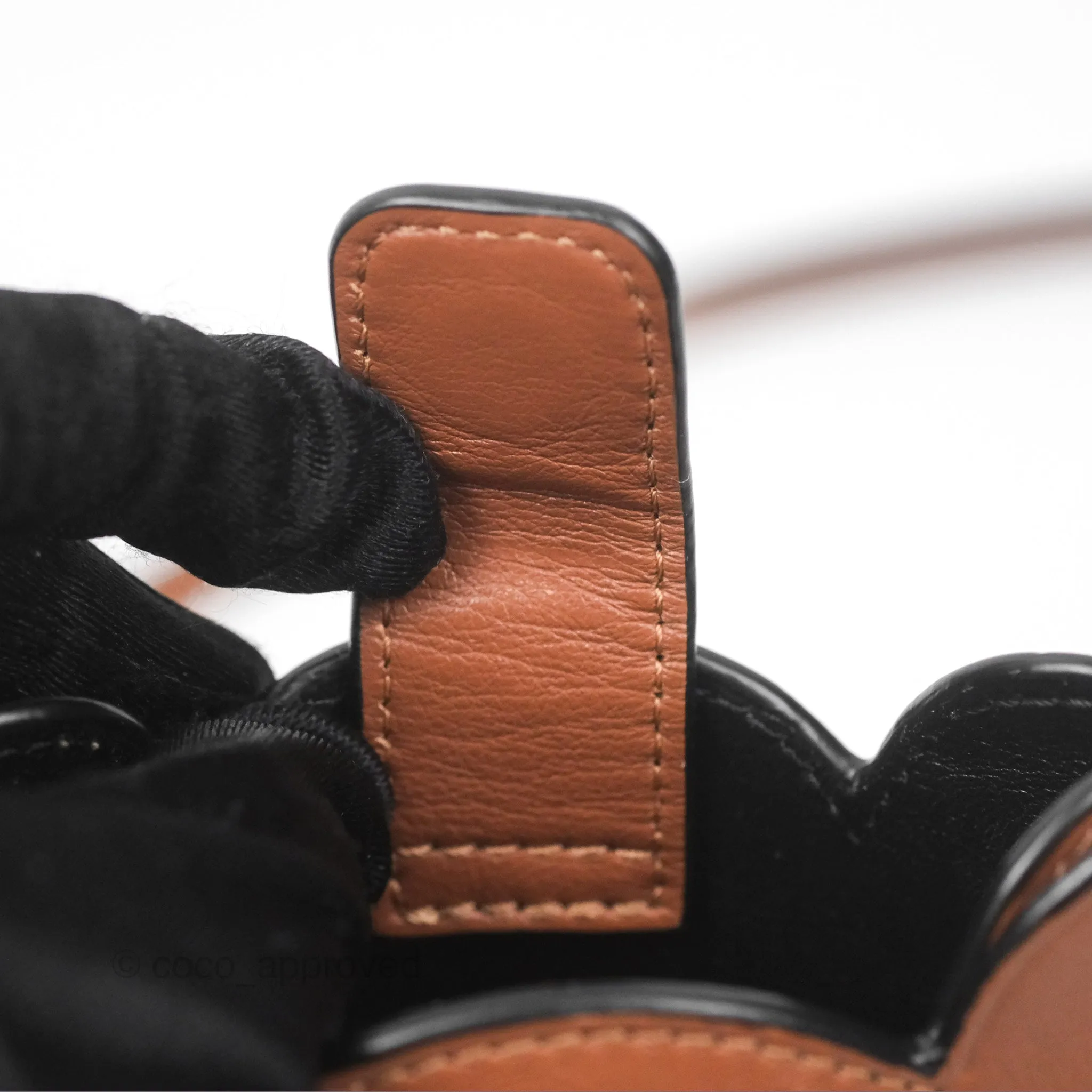 Loewe Elephant Pocket in Classic Calfskin Tan