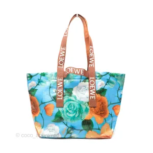 Loewe Fold Shopper in Printed Canvas