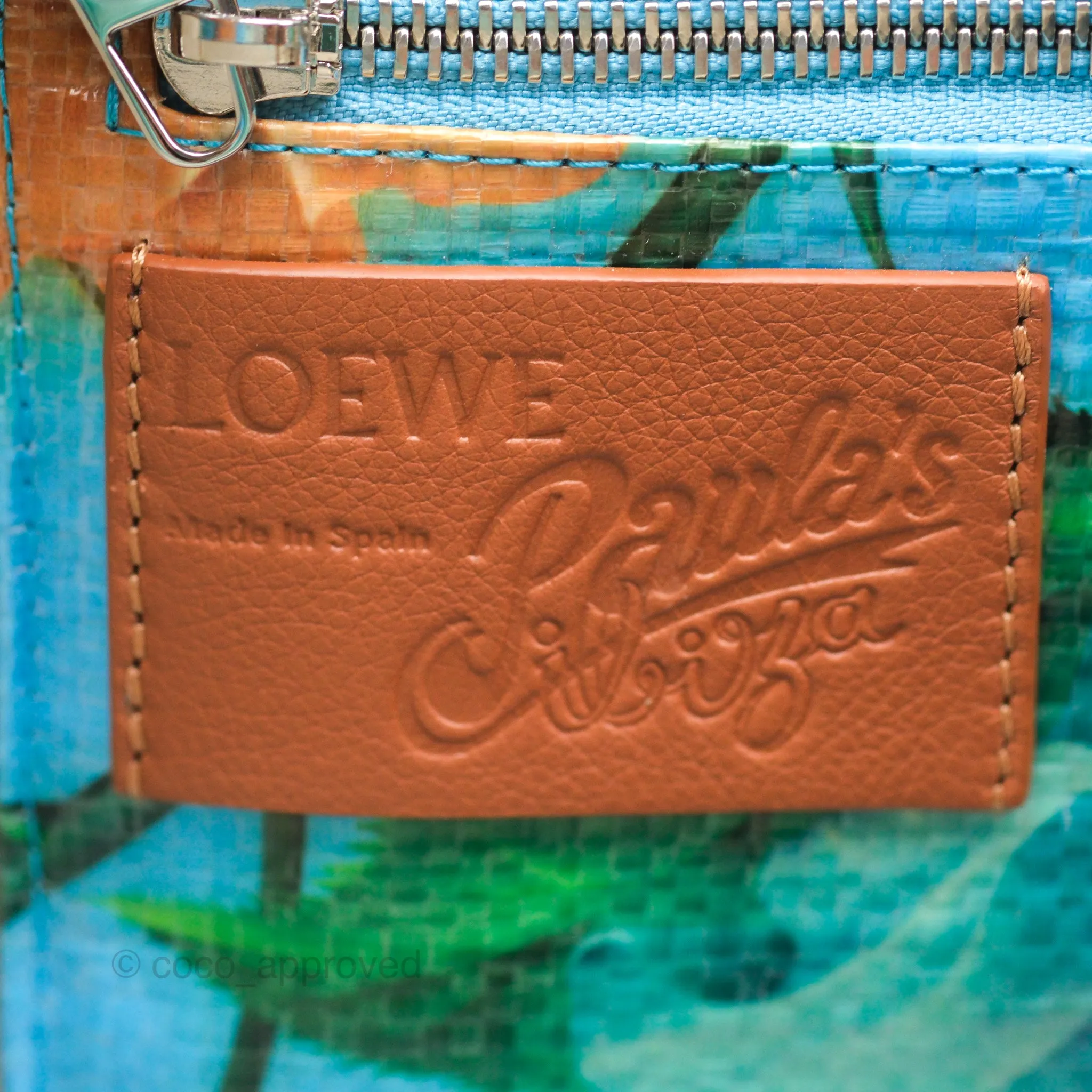 Loewe Fold Shopper in Printed Canvas