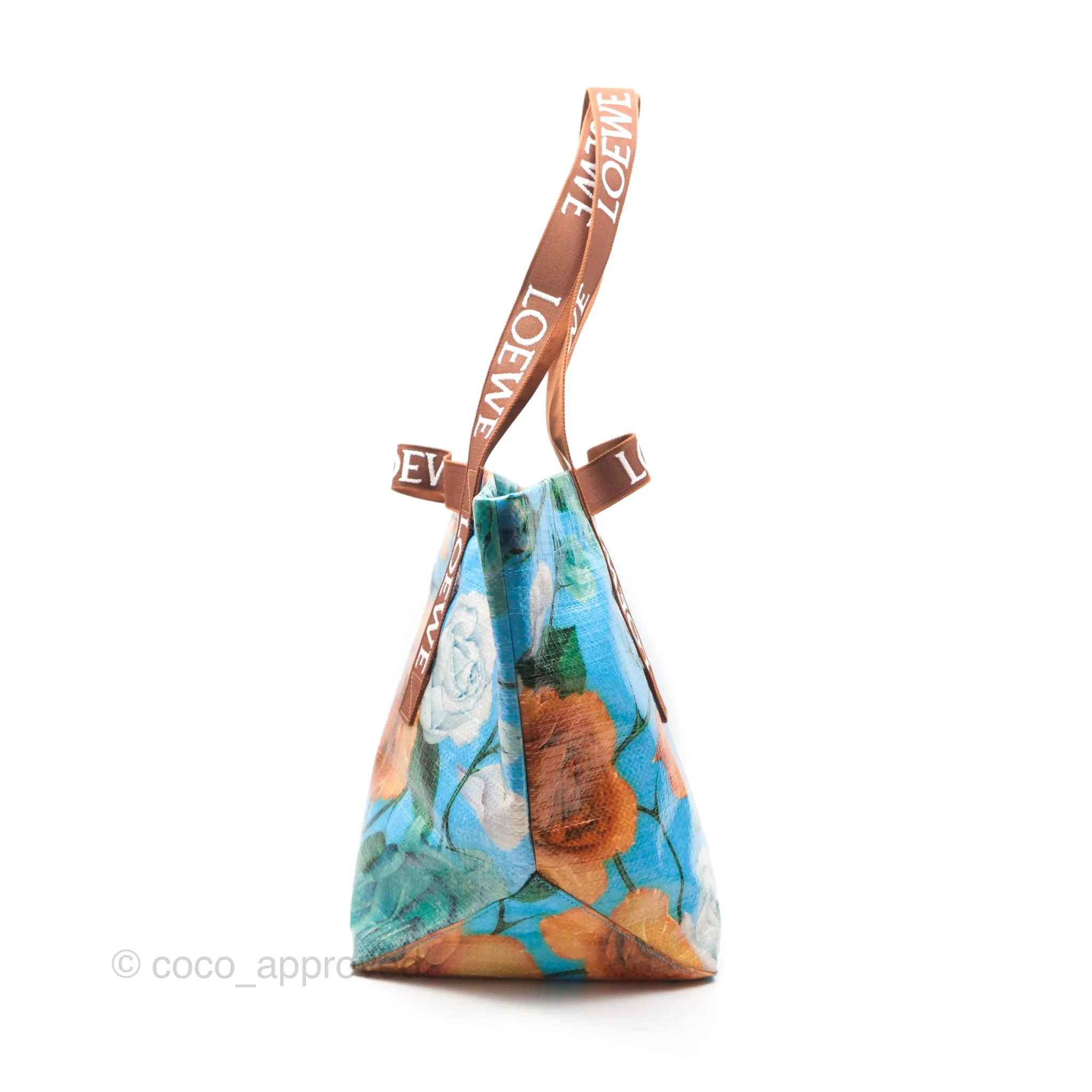 Loewe Fold Shopper in Printed Canvas