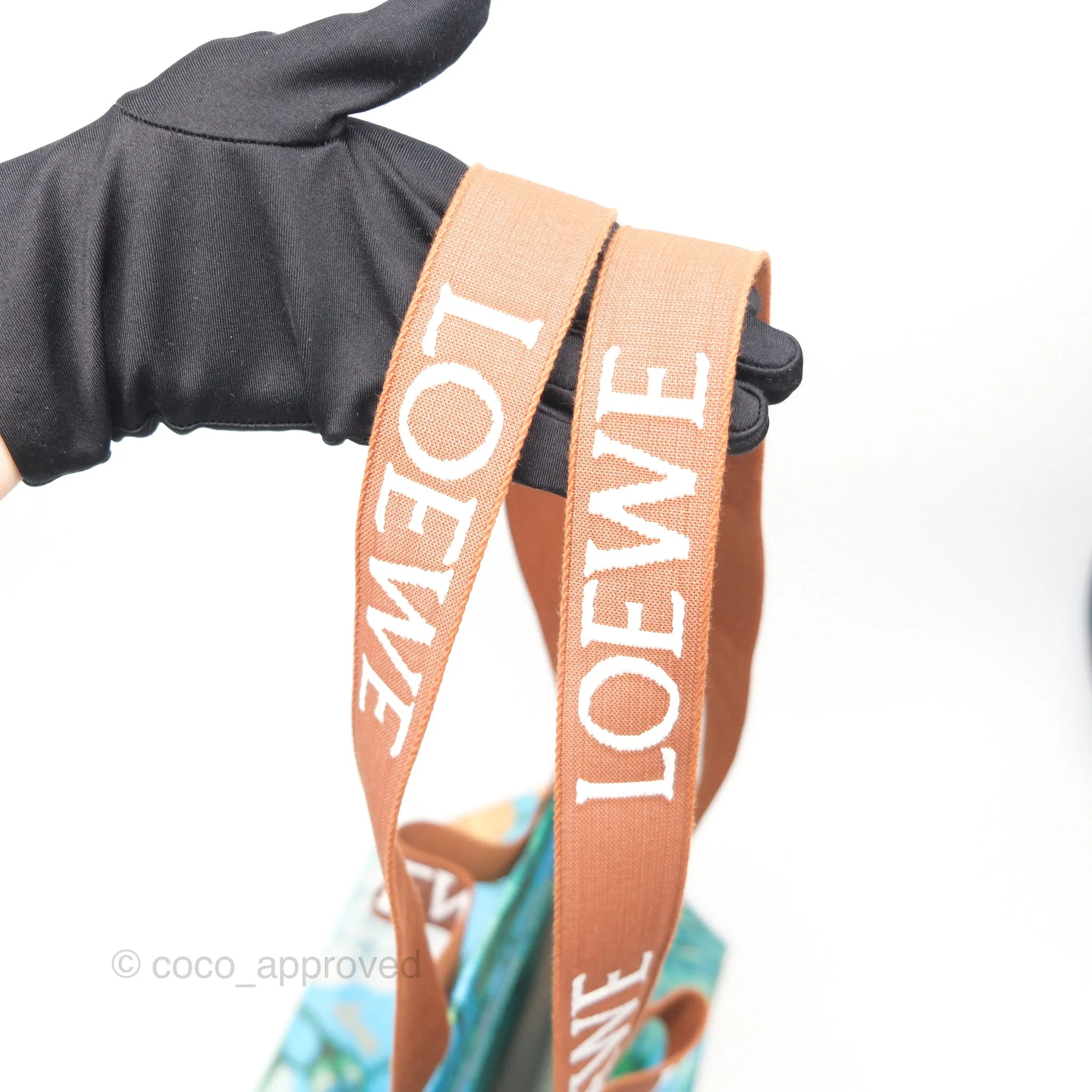 Loewe Fold Shopper in Printed Canvas