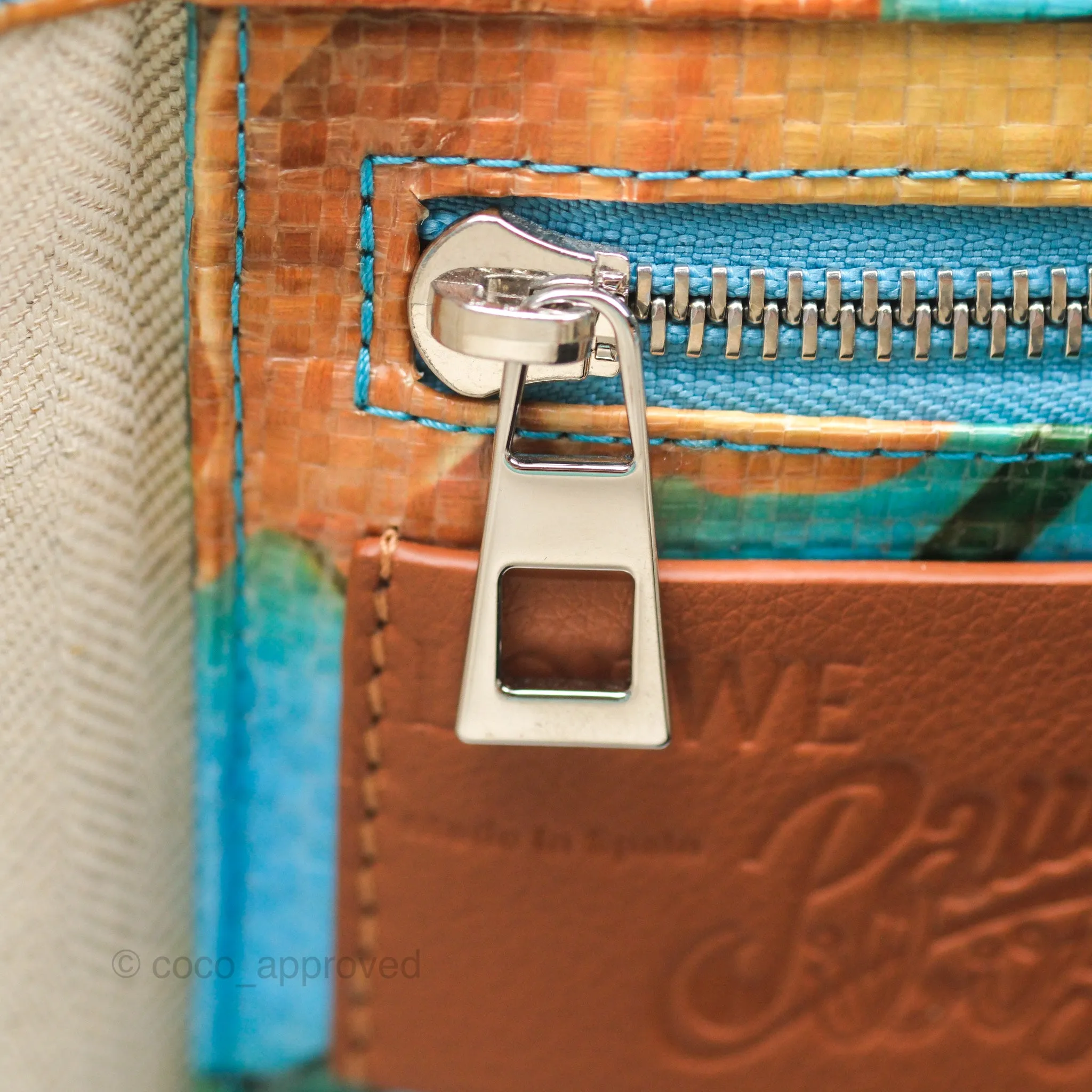 Loewe Fold Shopper in Printed Canvas