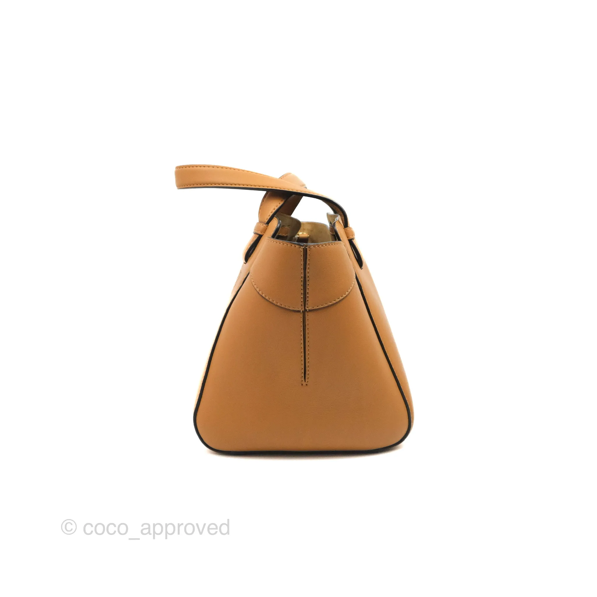 Loewe Hammock Nugget Bag Warm Desert Calfskin